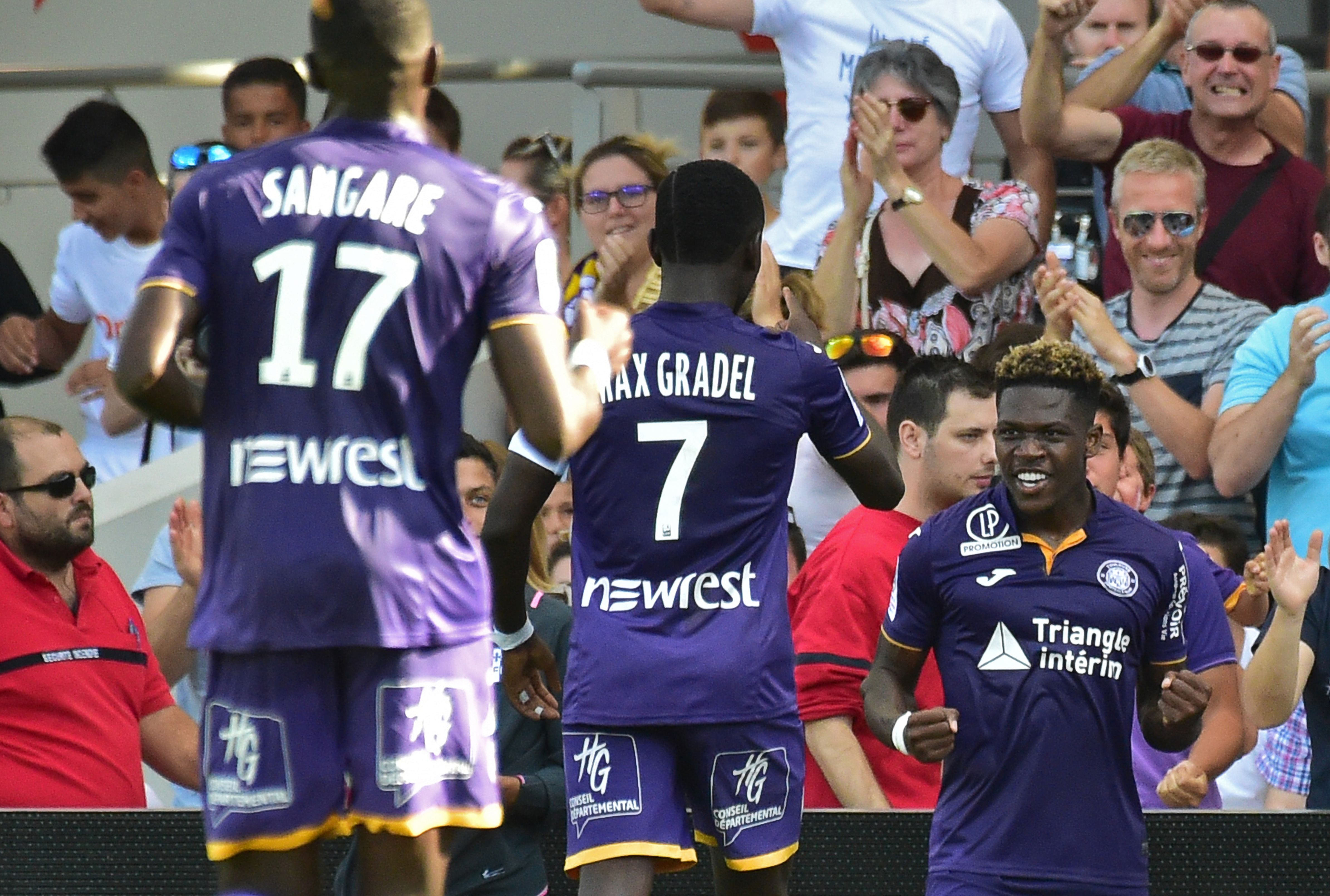 Leya Iseka Toulouse Bordeaux 19/08 Ligue 1