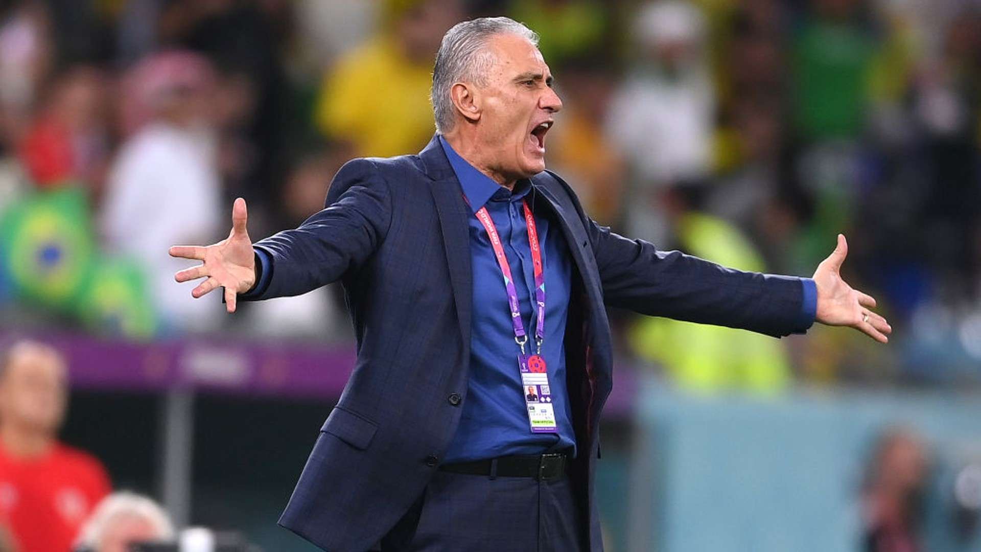 Brazil coach Tite.