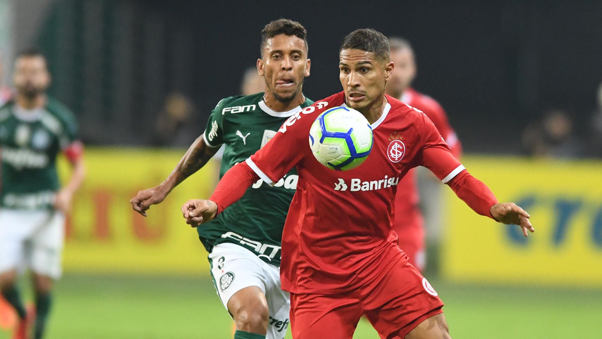 Marcos Rocha Paolo Guerrero Palmeiras Internacional Copa do Brasil 10072019