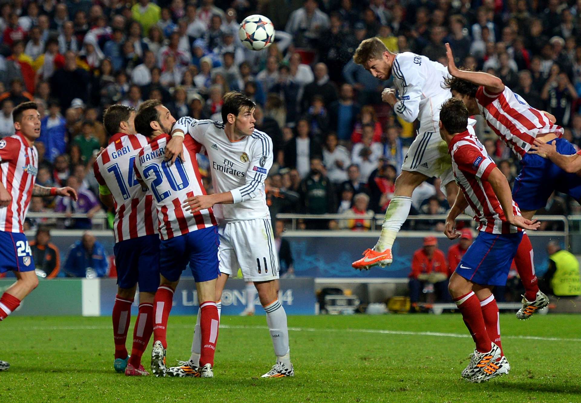 Sergio Ramos Real Madrid Atletico Madrid Champions League final 05242014