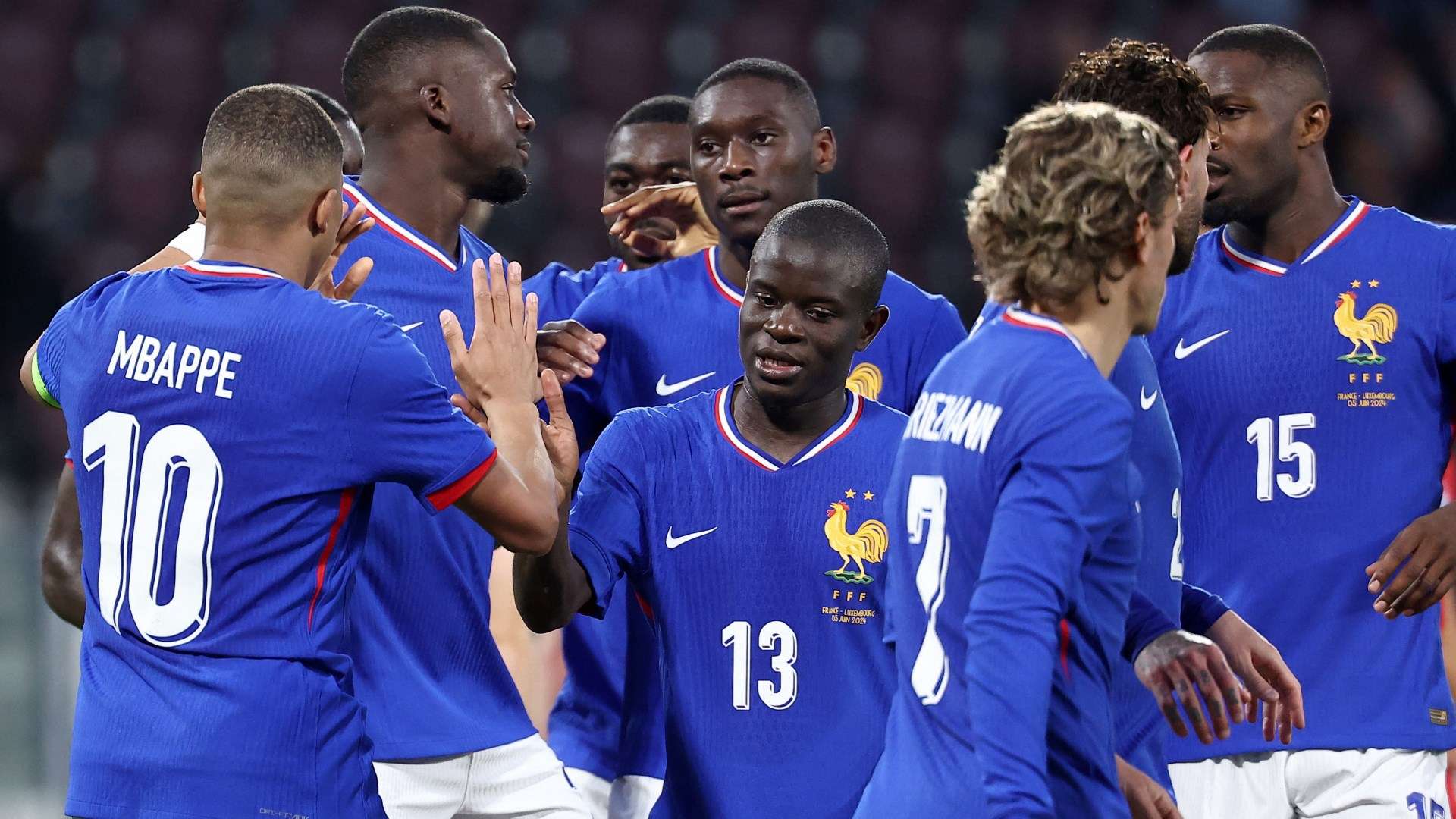 France celebrating 2024