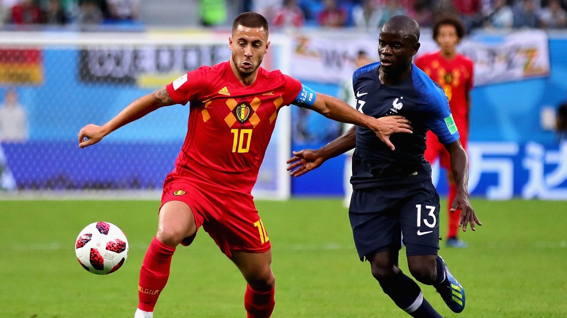 Eden Hazard, N'Golo Kante