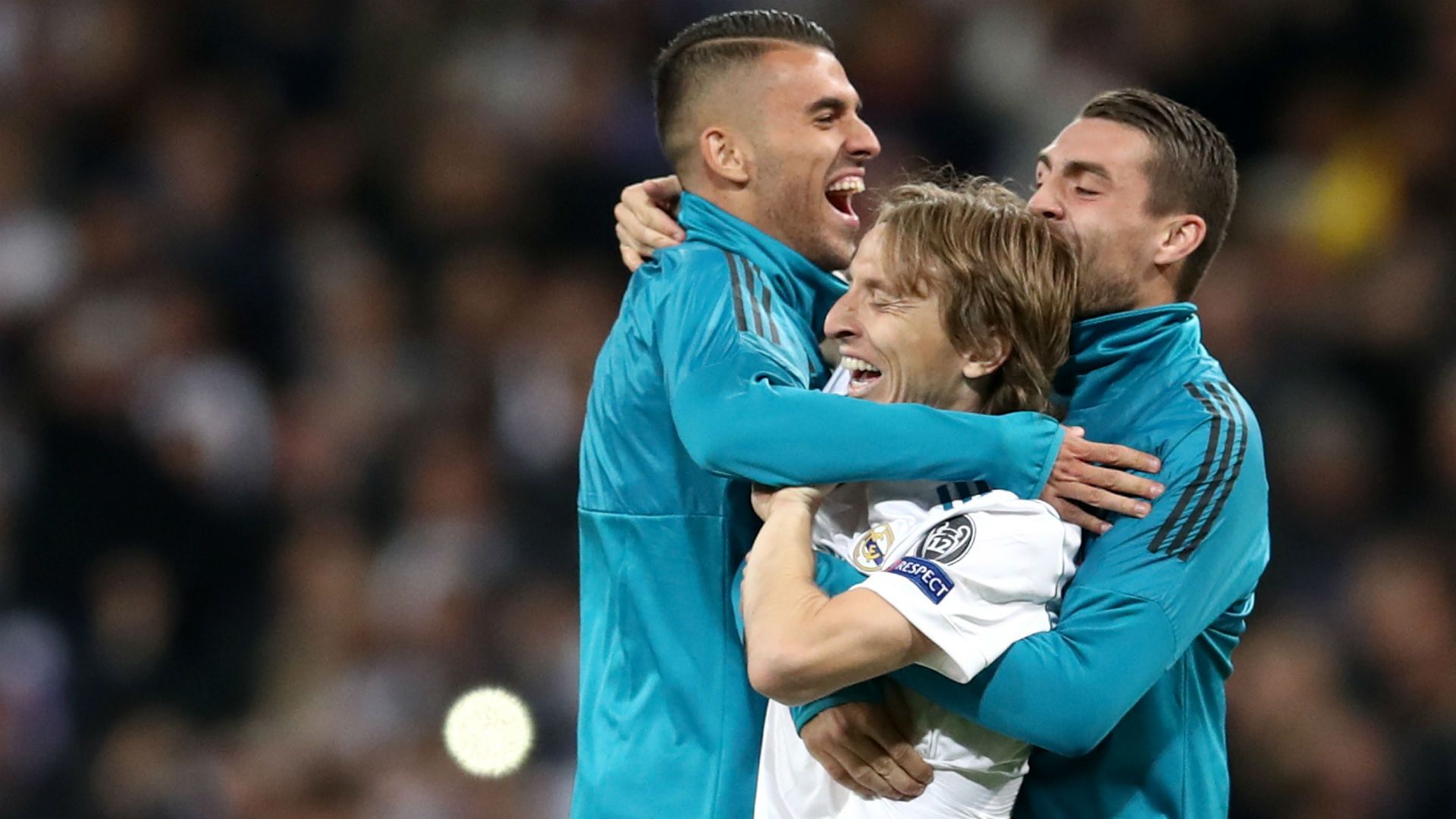 luka modric mateo kovacic - real madrid bayern - champions league - 01052018