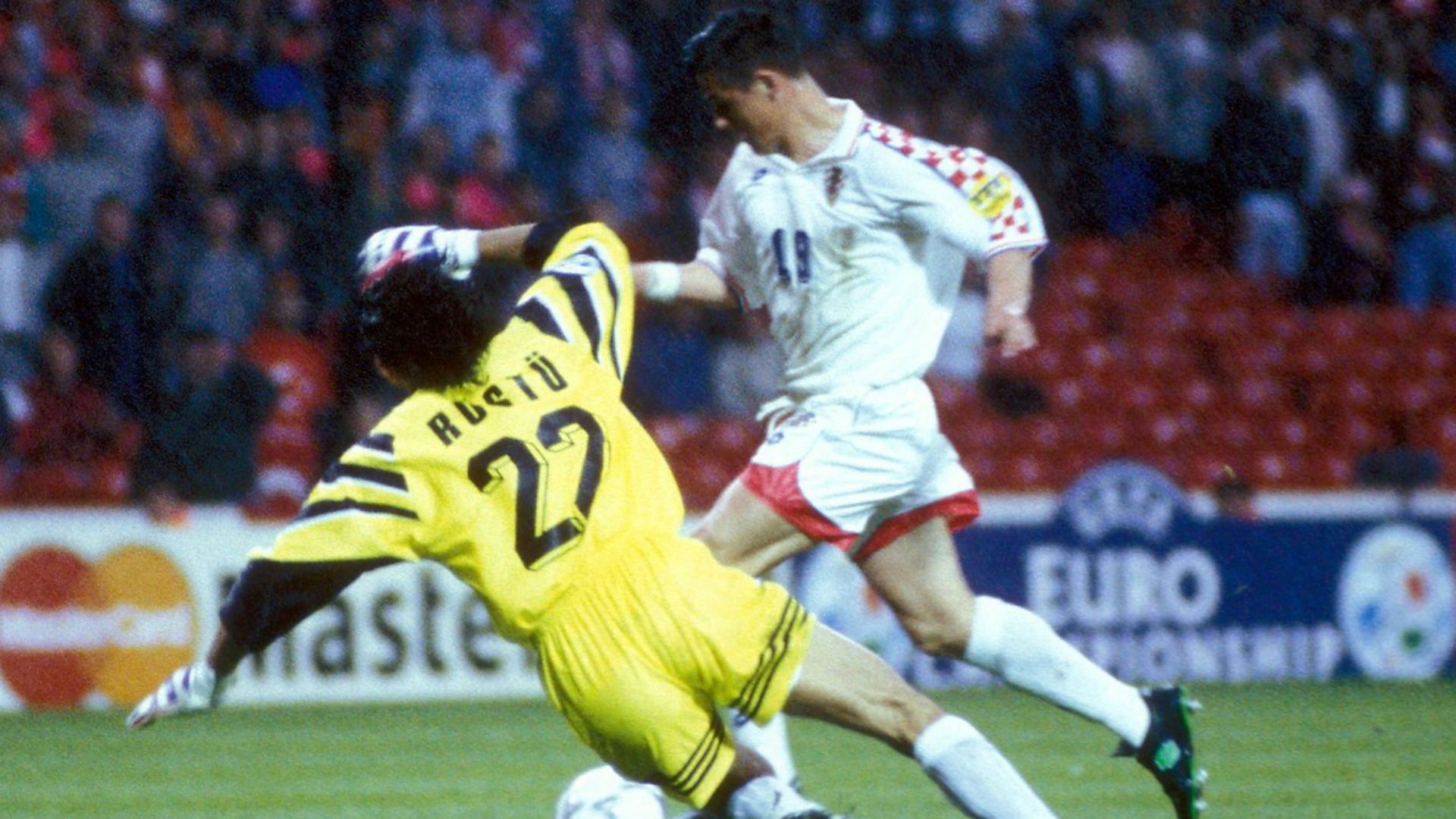 Rustu Recber Vlaovic Turkey Croatia 1996