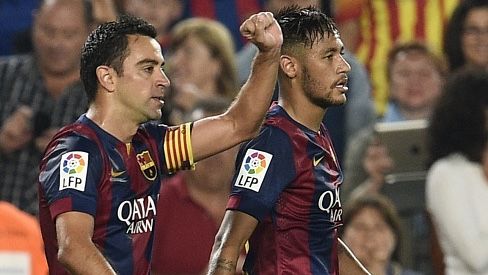 Neymar Xavi