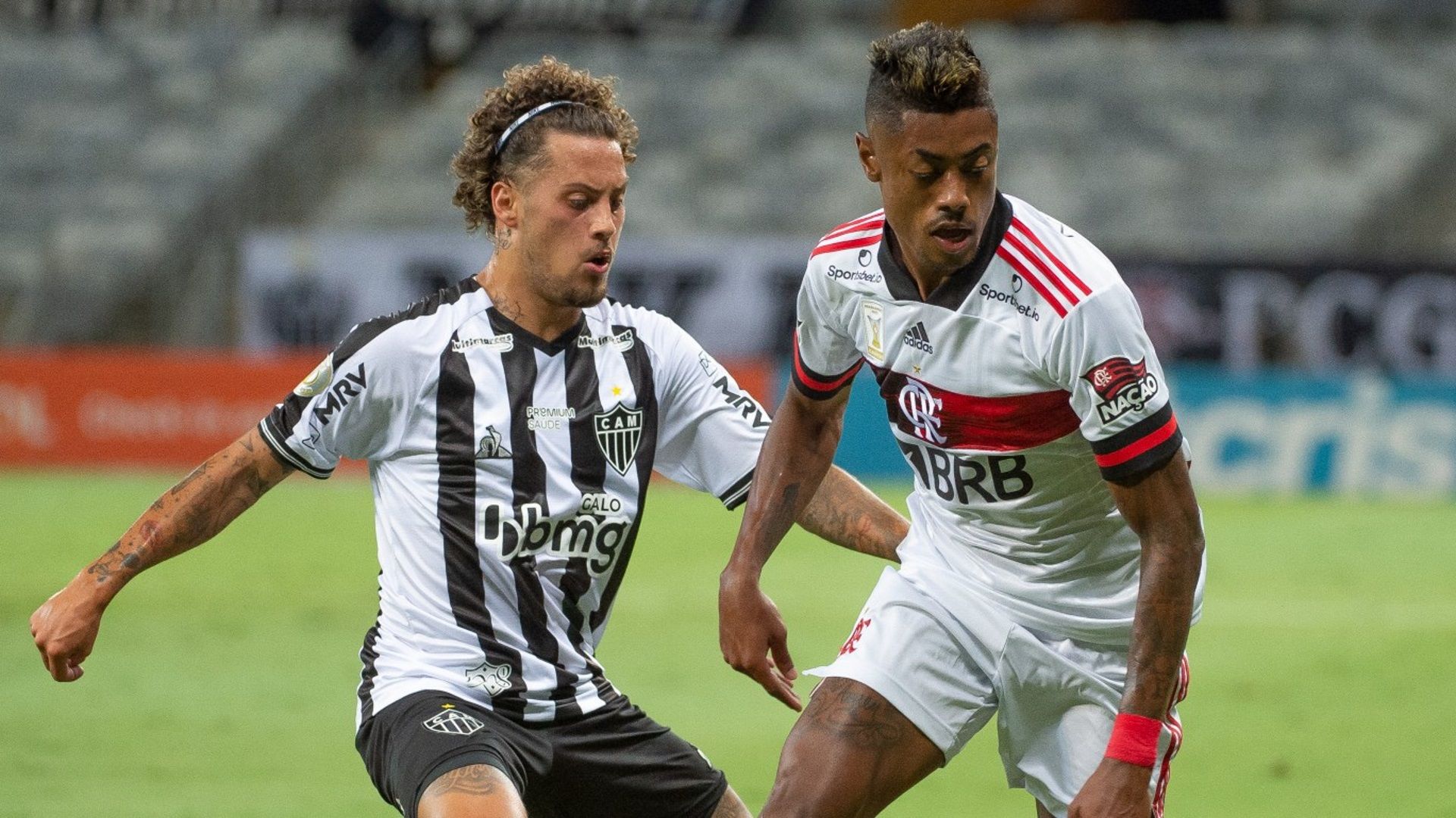 Guga Bruno Henrique Atlético-MG Flamengo Brasileirão 08 11 2020