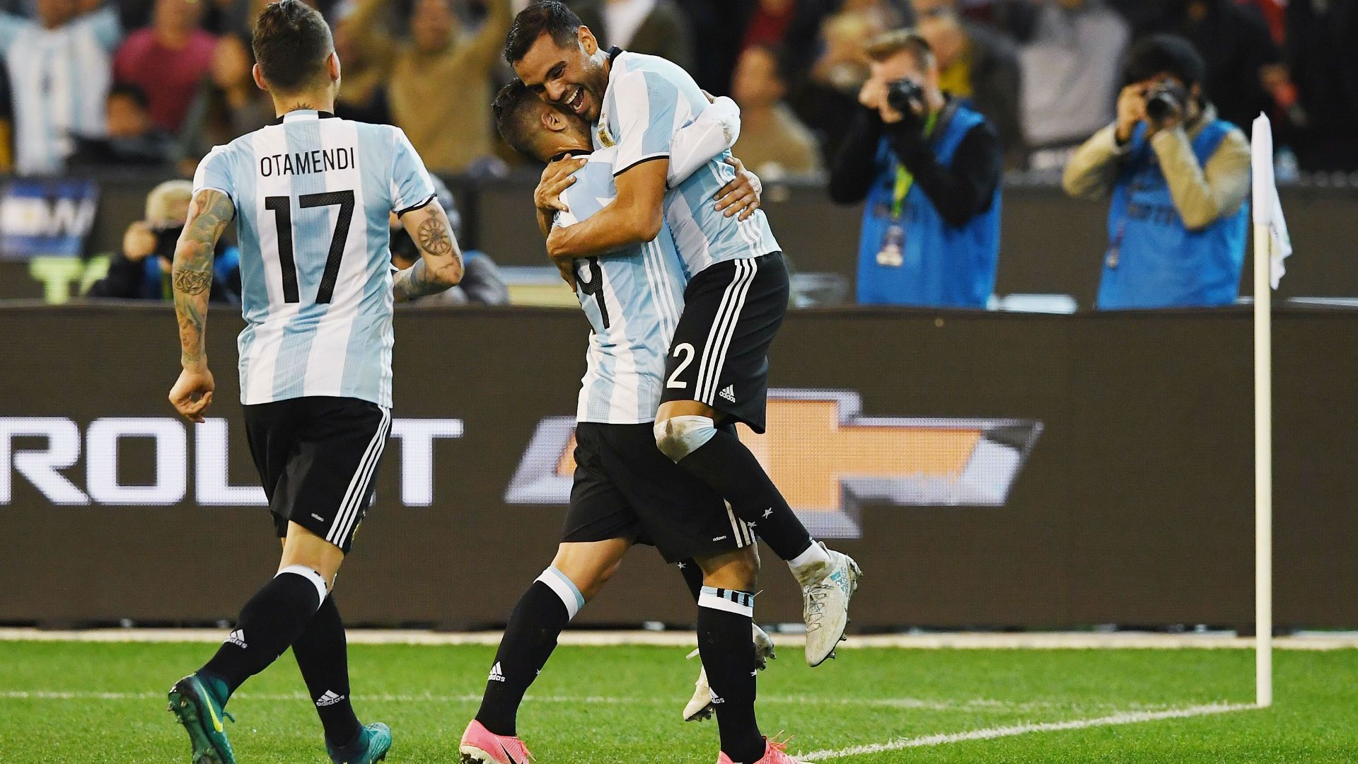 Gabriel Mercado Brasil Argentina Friendlies 09062017