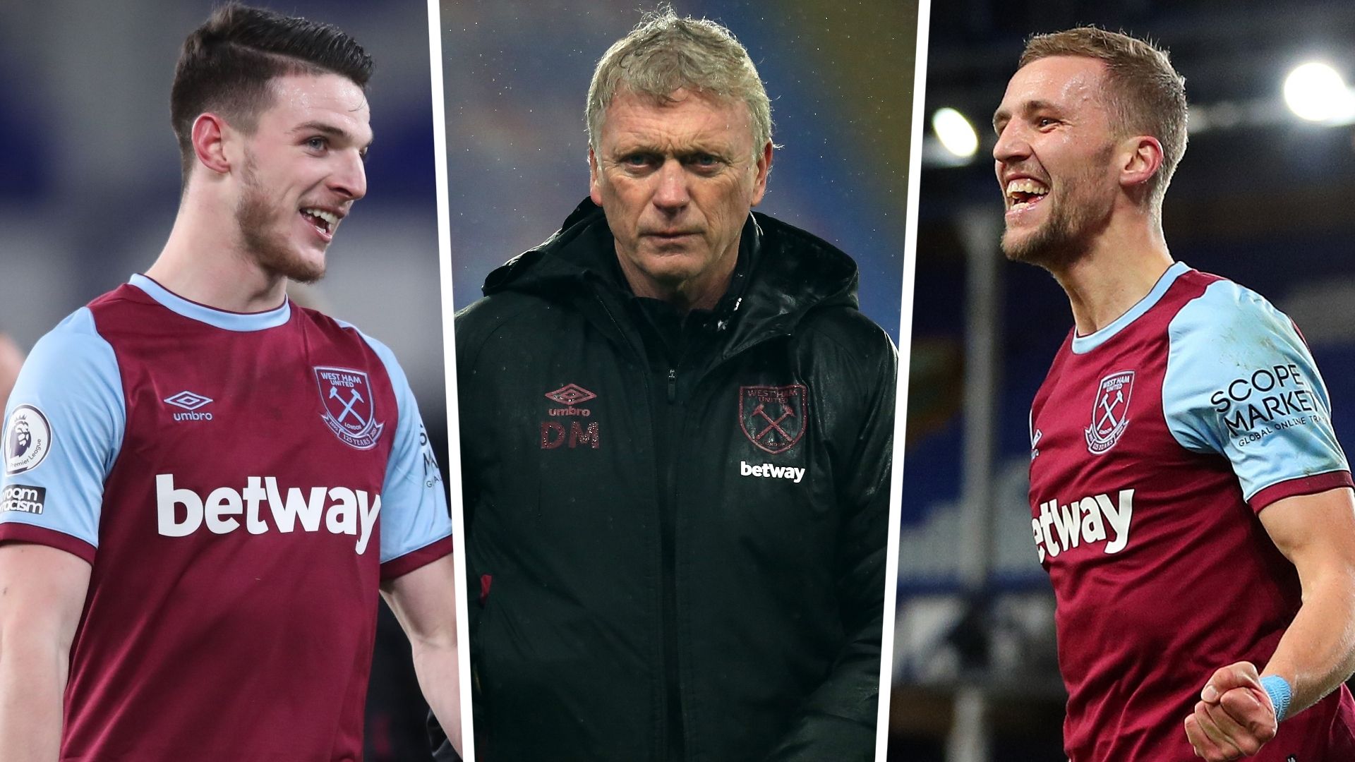 Declan Rice Tomas Soucek David Moyes West Ham GFX