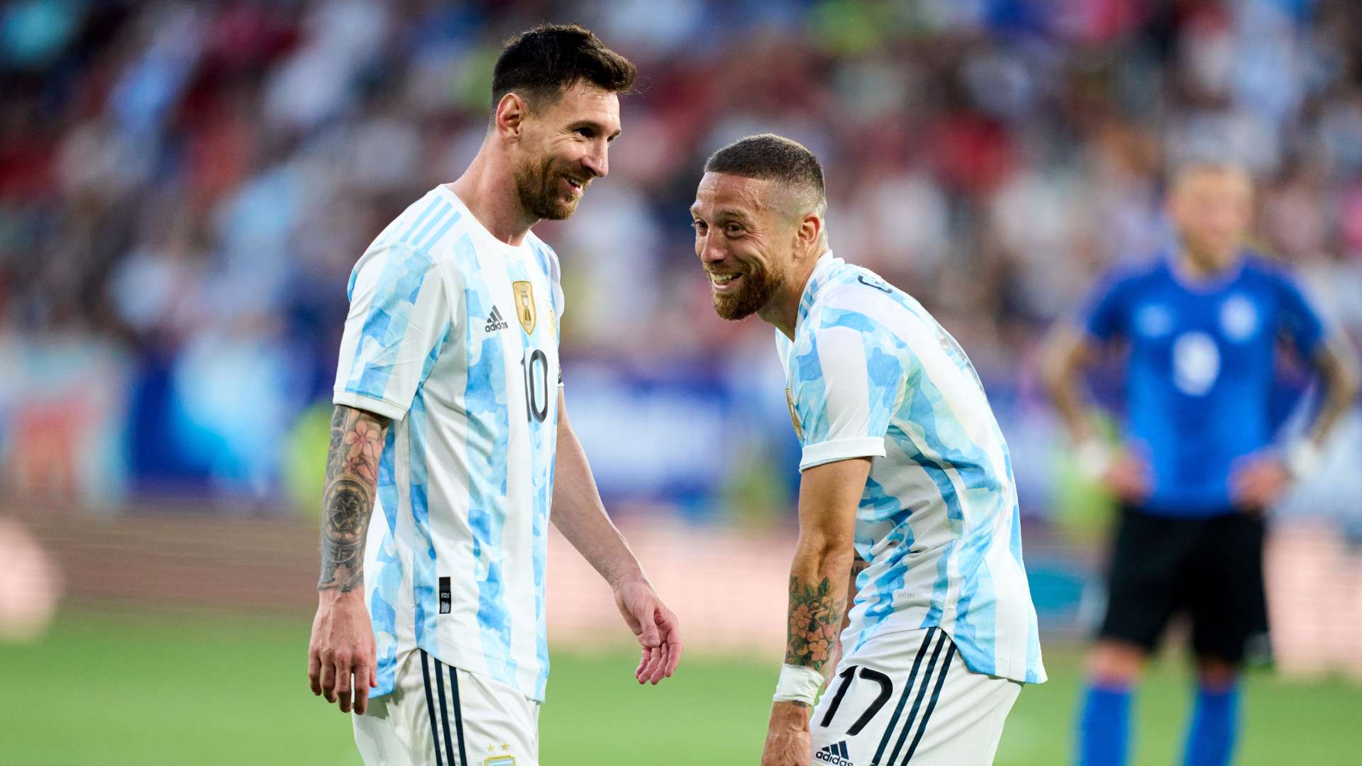 Messi Papu Gomez Argentina