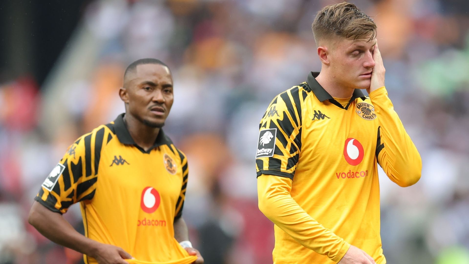 Lebohang Maboe and Bradley Cross, Kaizer Chiefs