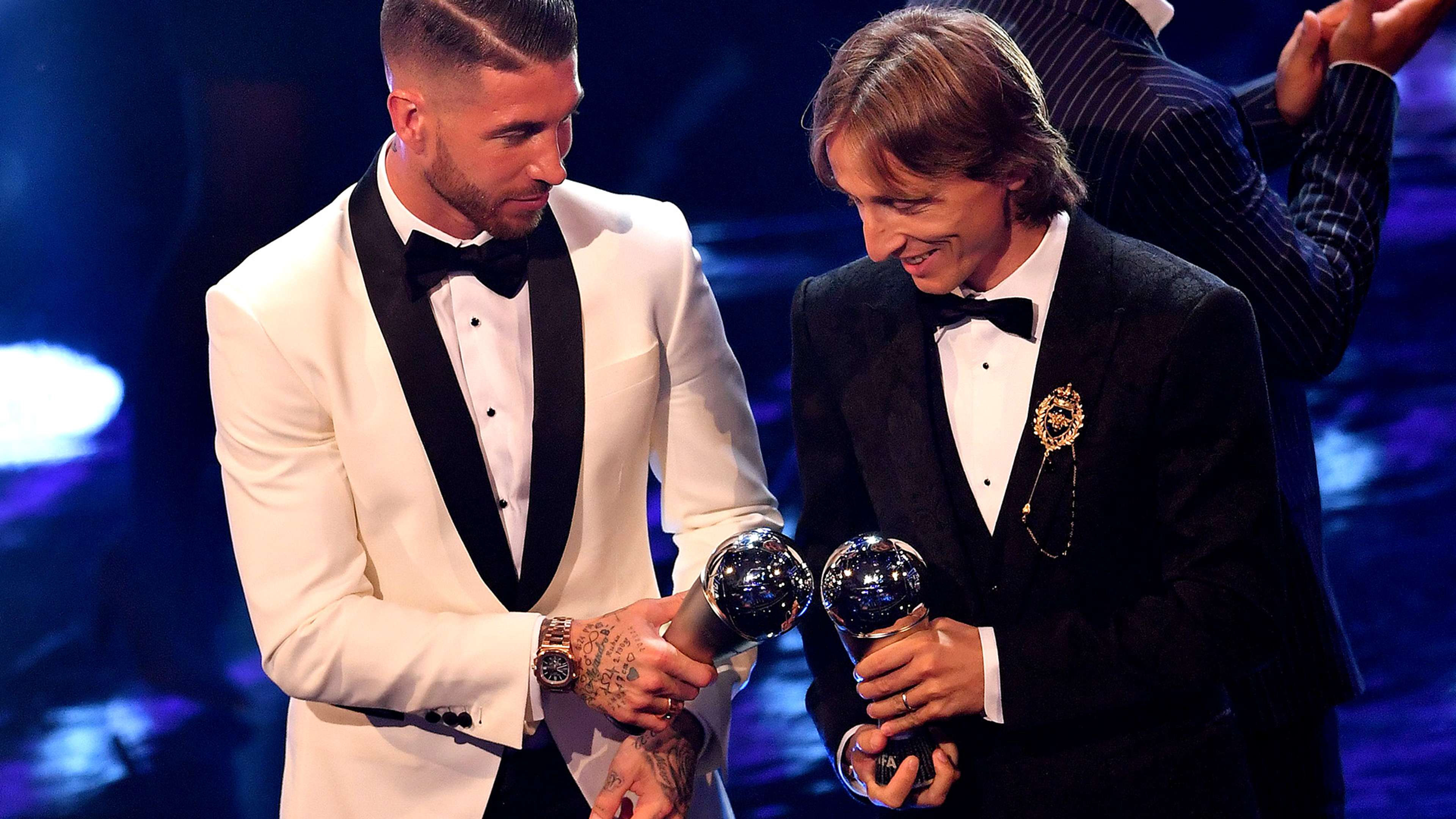 Sergio Ramos Luka Modric The Best FIFA 2018