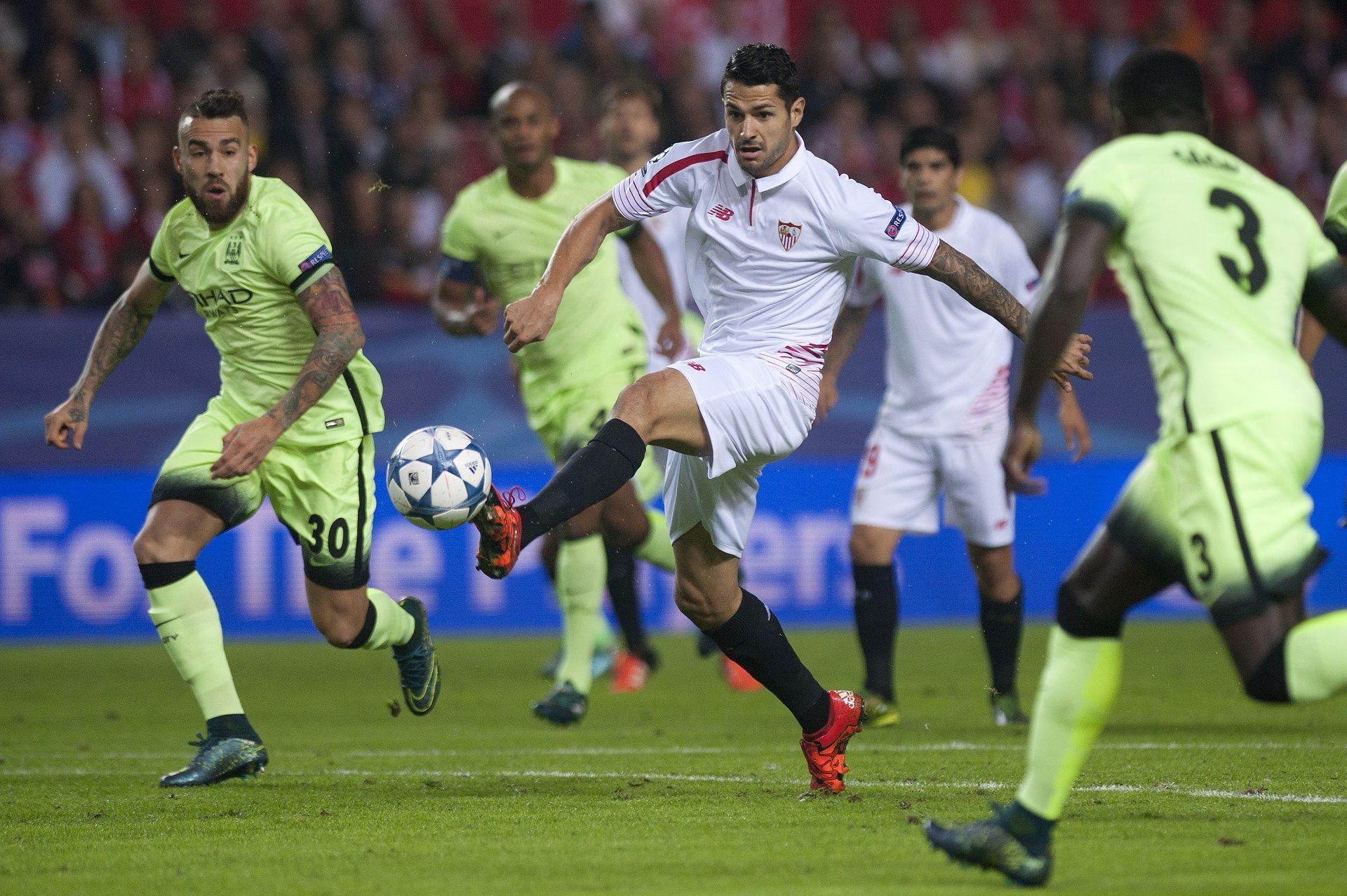 Sevilla vs English teams