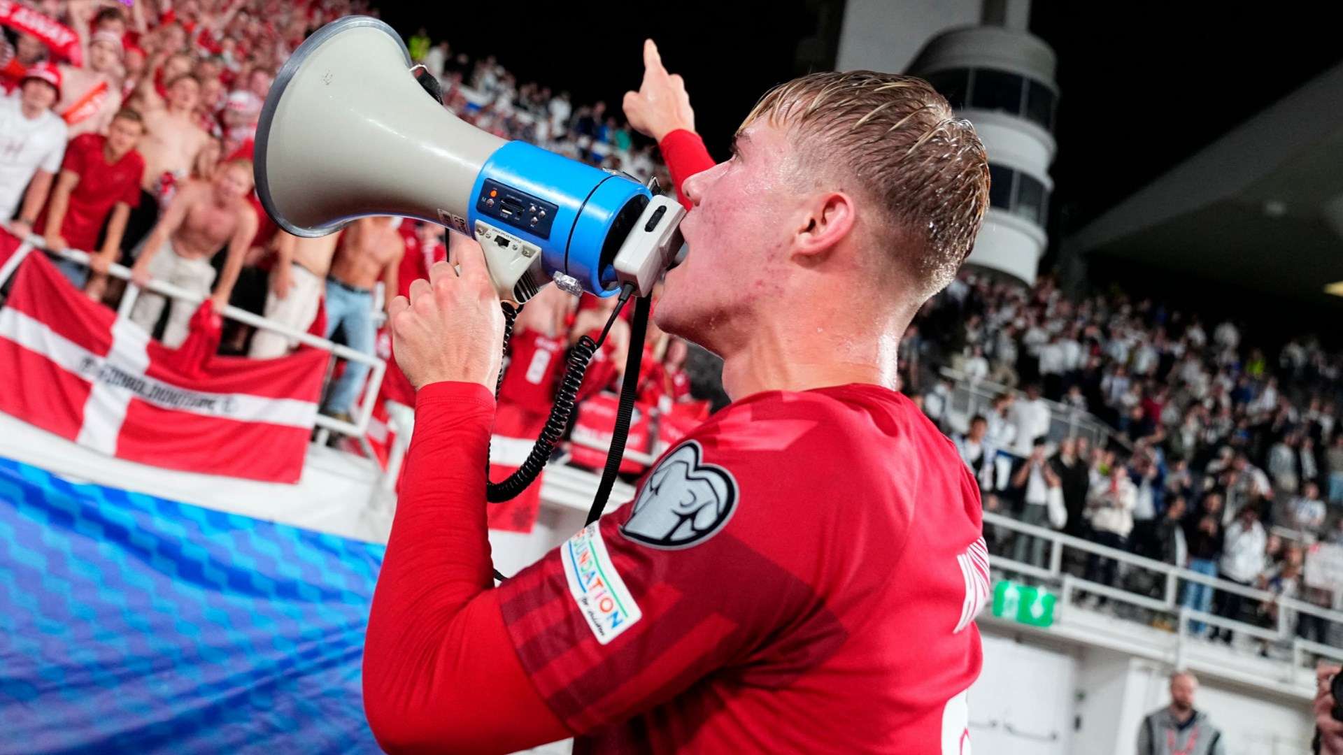 Rasmus Hojlund Denmark 2023