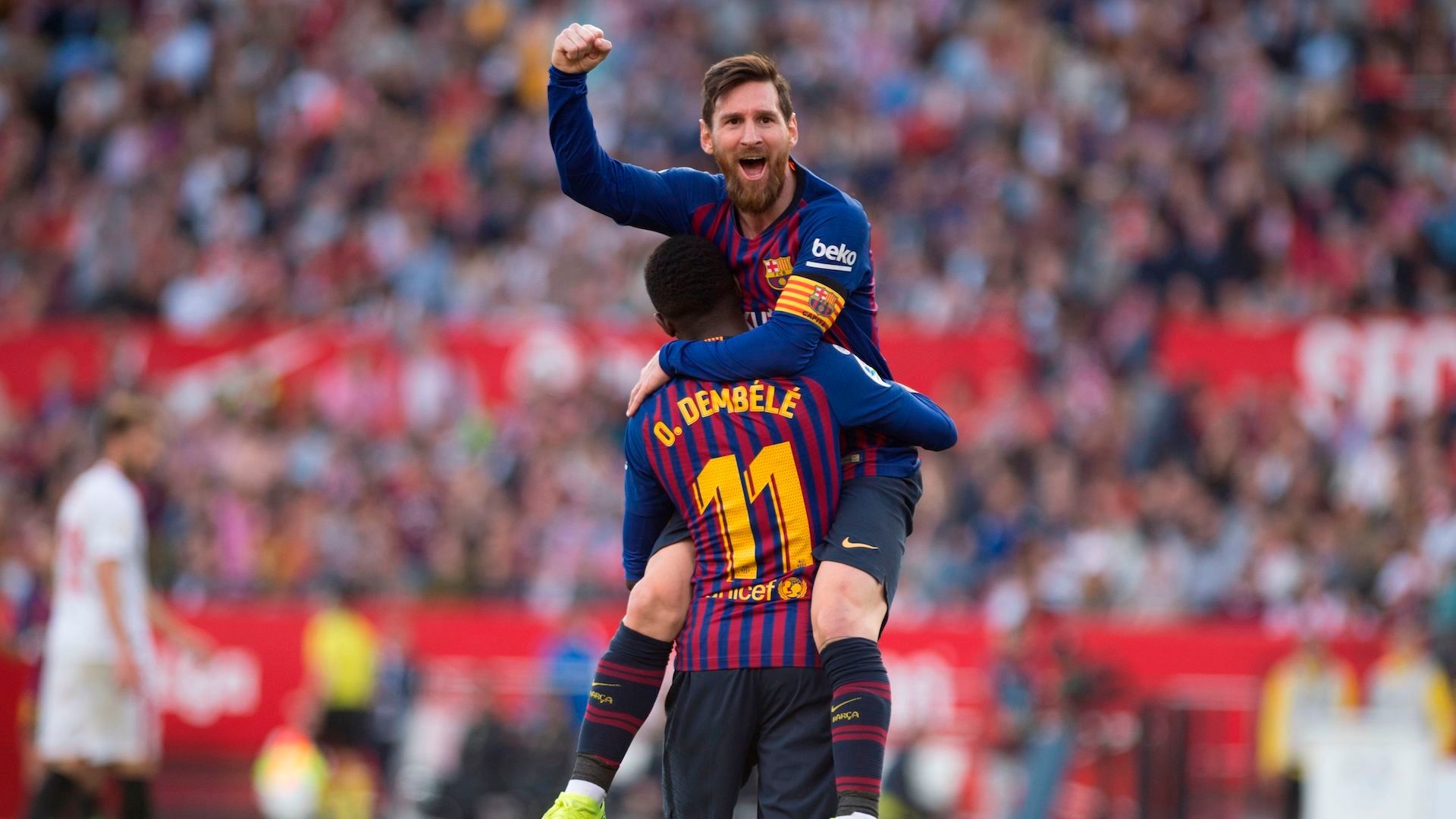 Lionel Messi Barcelona Sevilla