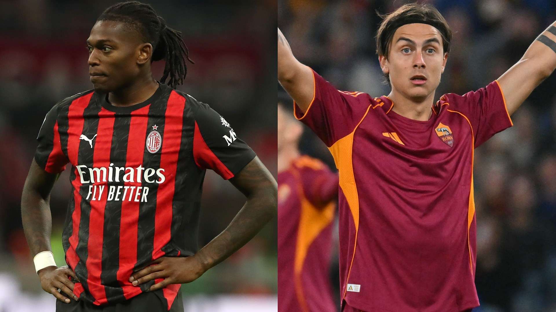 Leao Dybala Milan Roma