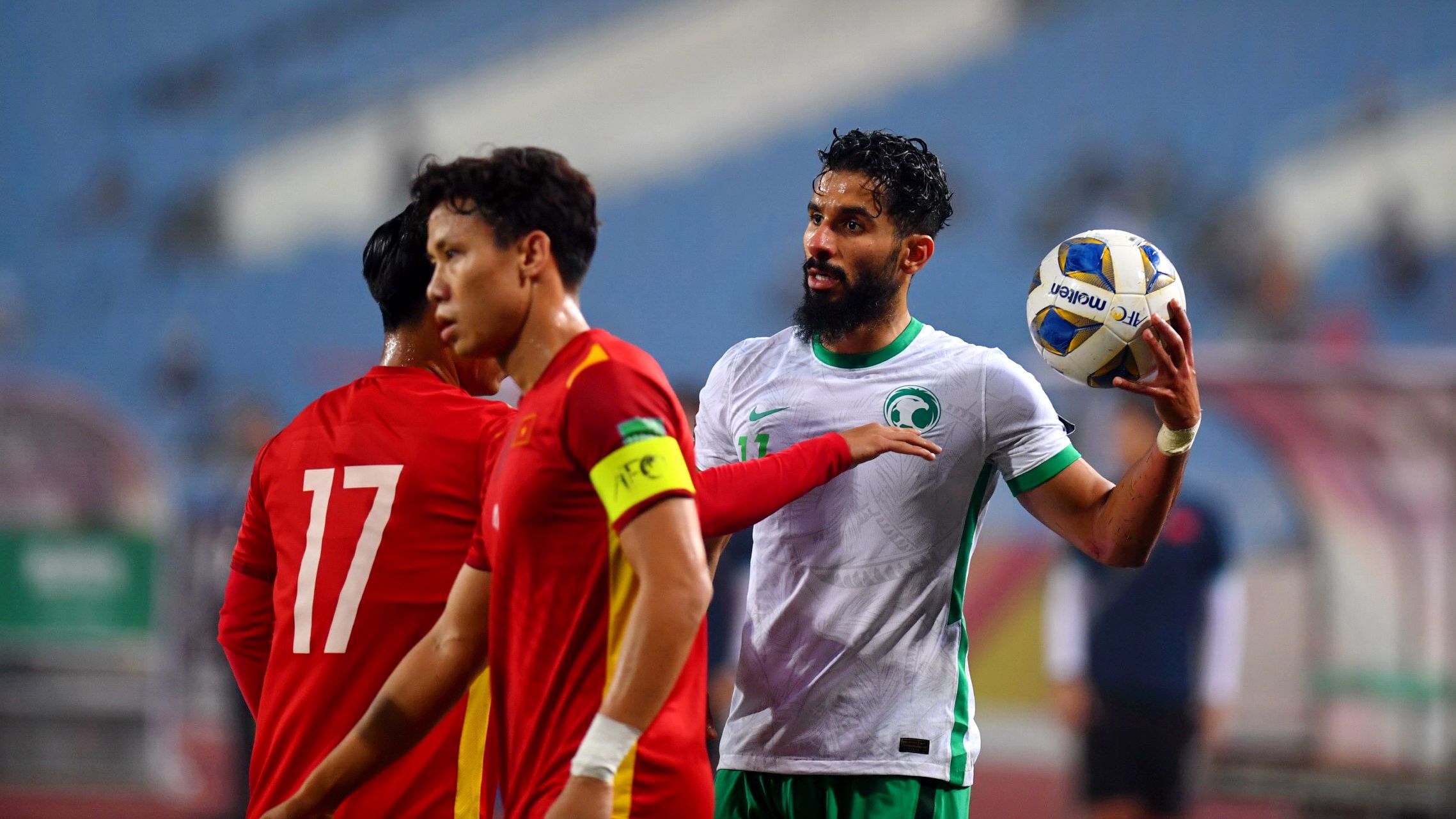 Que Ngoc Hai Vietnam Saleh Al-Shehri Saudi Arabia WCQ 2021
