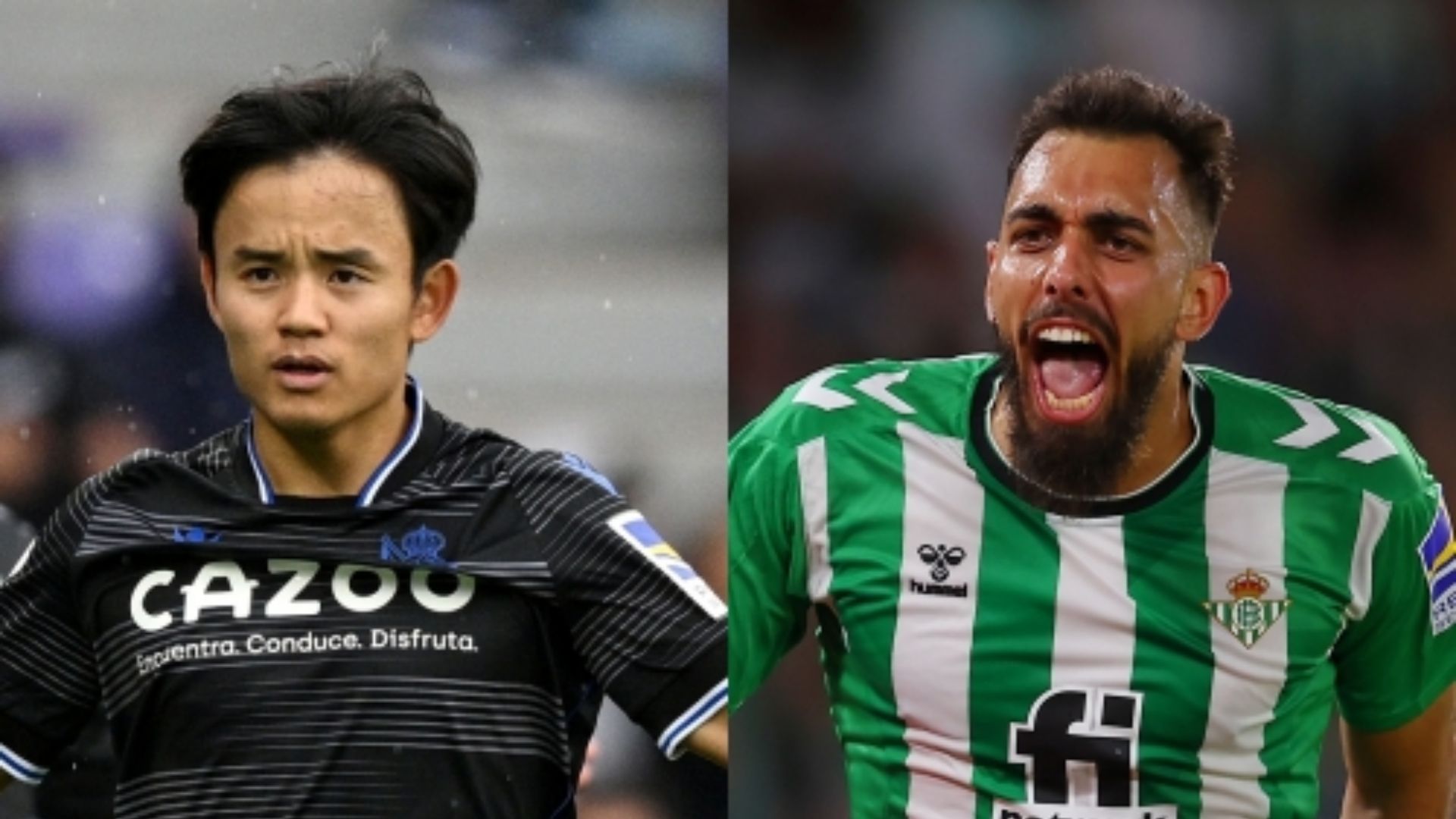 Takefusa Kubo Real Sociedad Borja Iglesias Real Betis