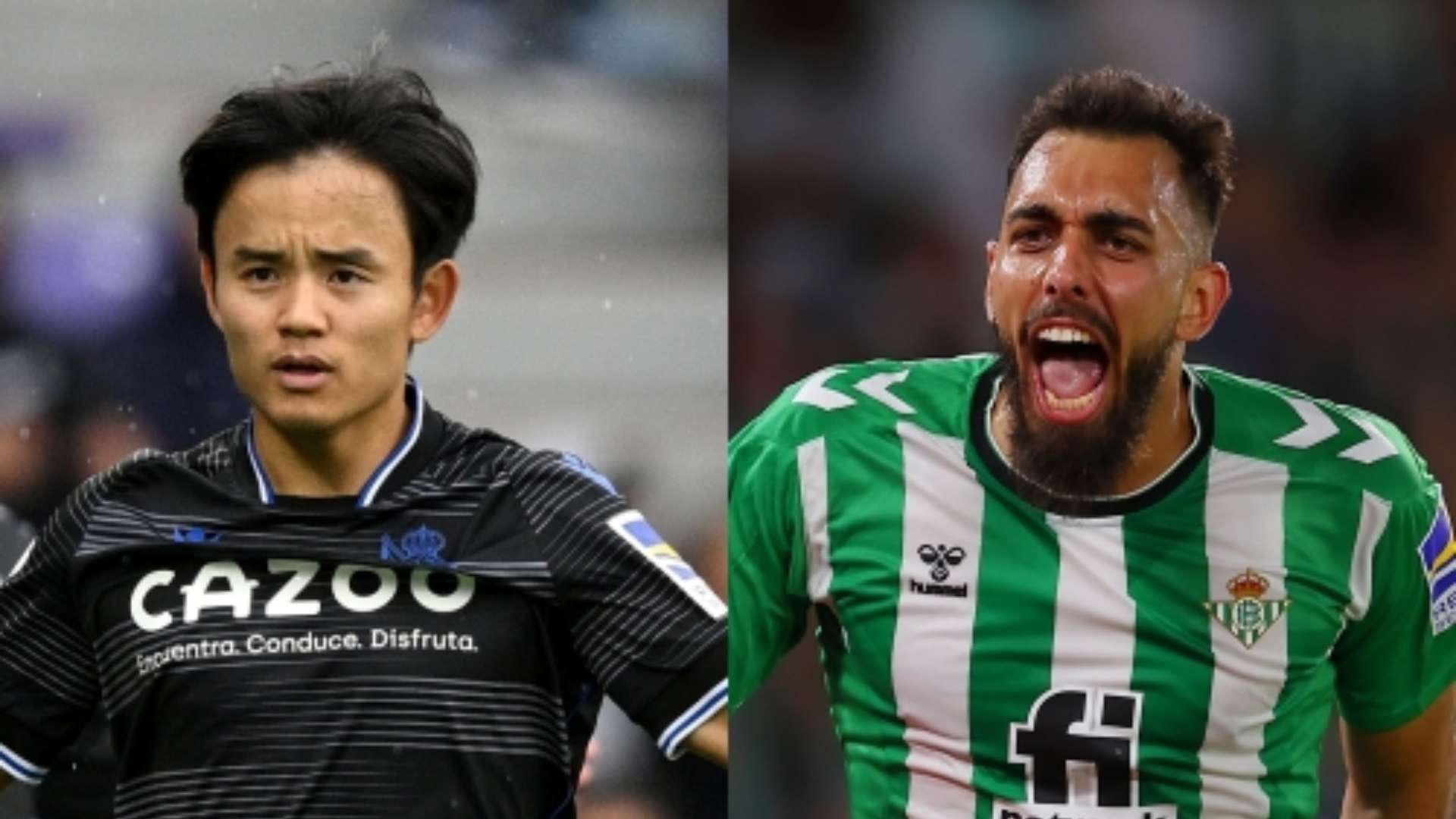 Takefusa Kubo Real Sociedad Borja Iglesias Real Betis