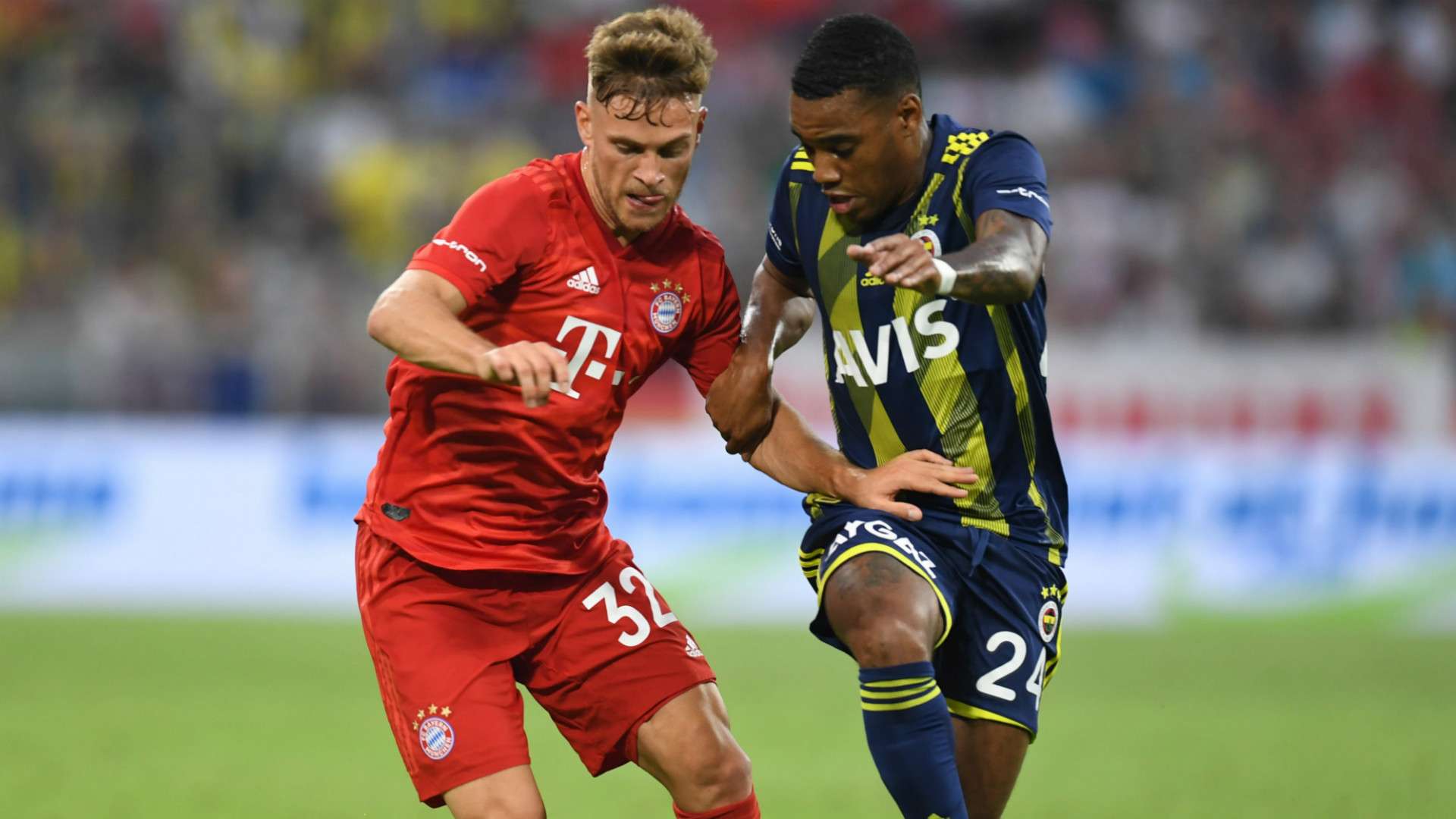 Joshua Kimmich Garry Rodrigues Bayern Munchen Fenerbahce Audi Cup 2019