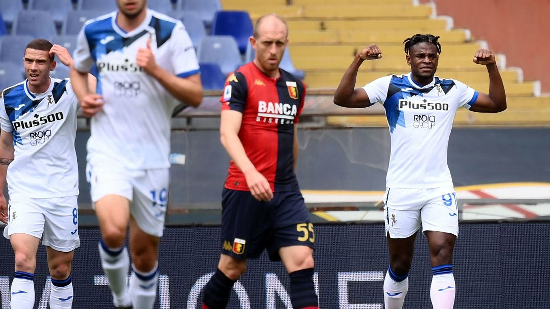 Duván Zapata Genoa Atalanta Serie A 2021