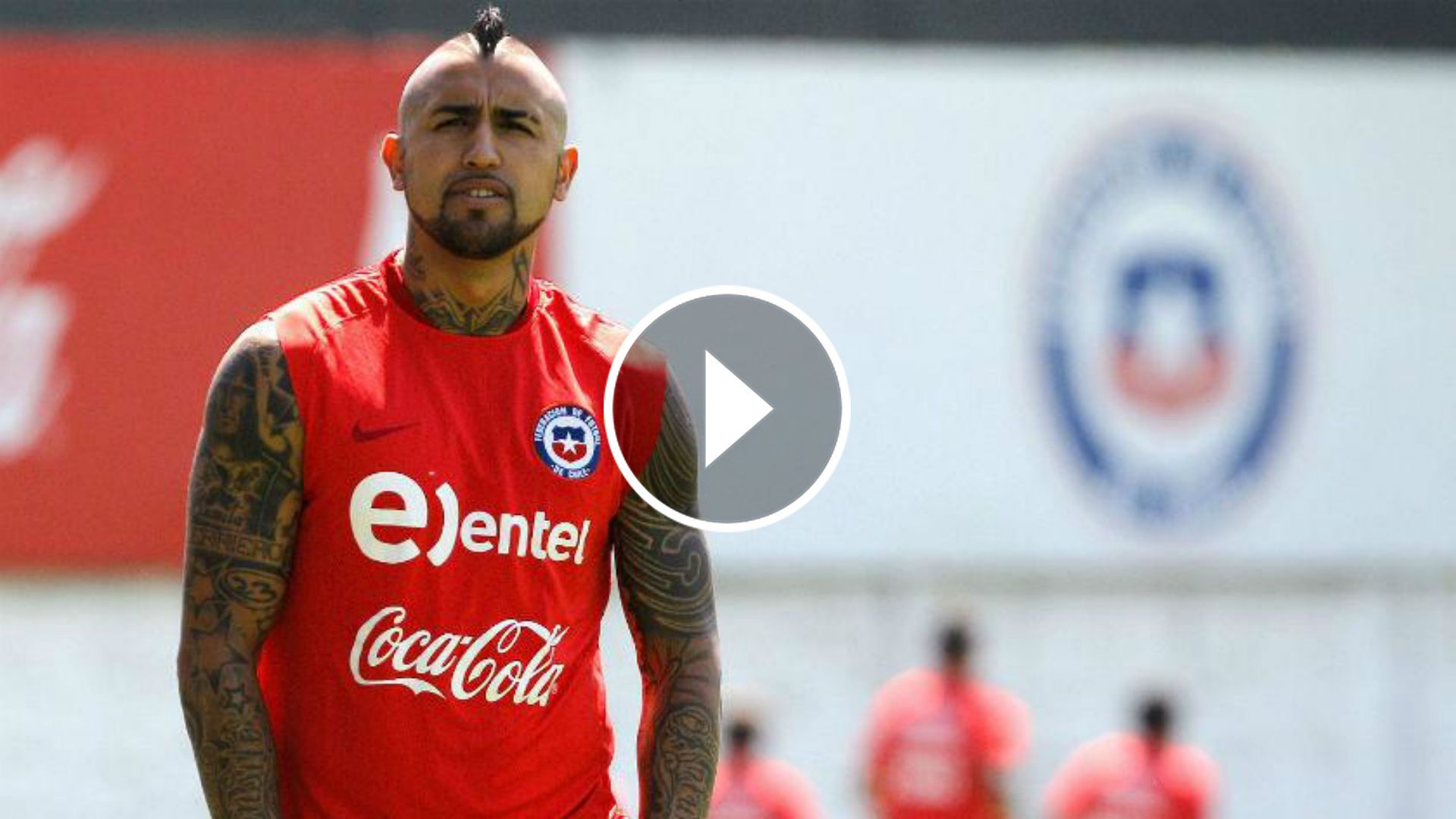 play Arturo Vidal. Chile