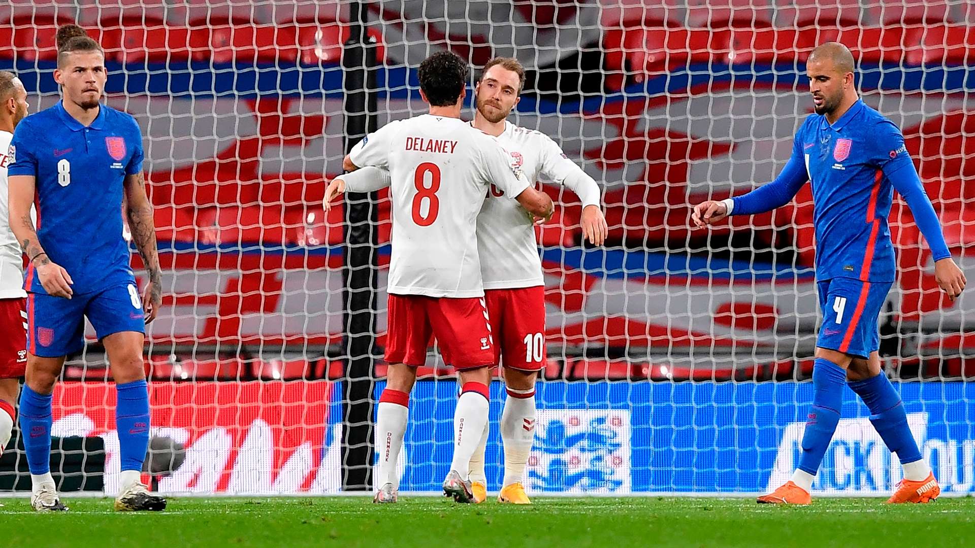 Christian Eriksen Thomas Delaney Denmark 2020