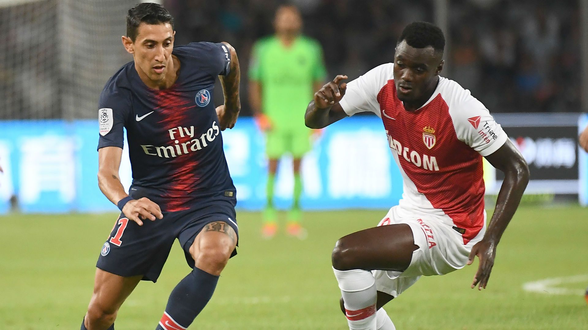 Angel Di Maria Pele PSG Monaco 04082018