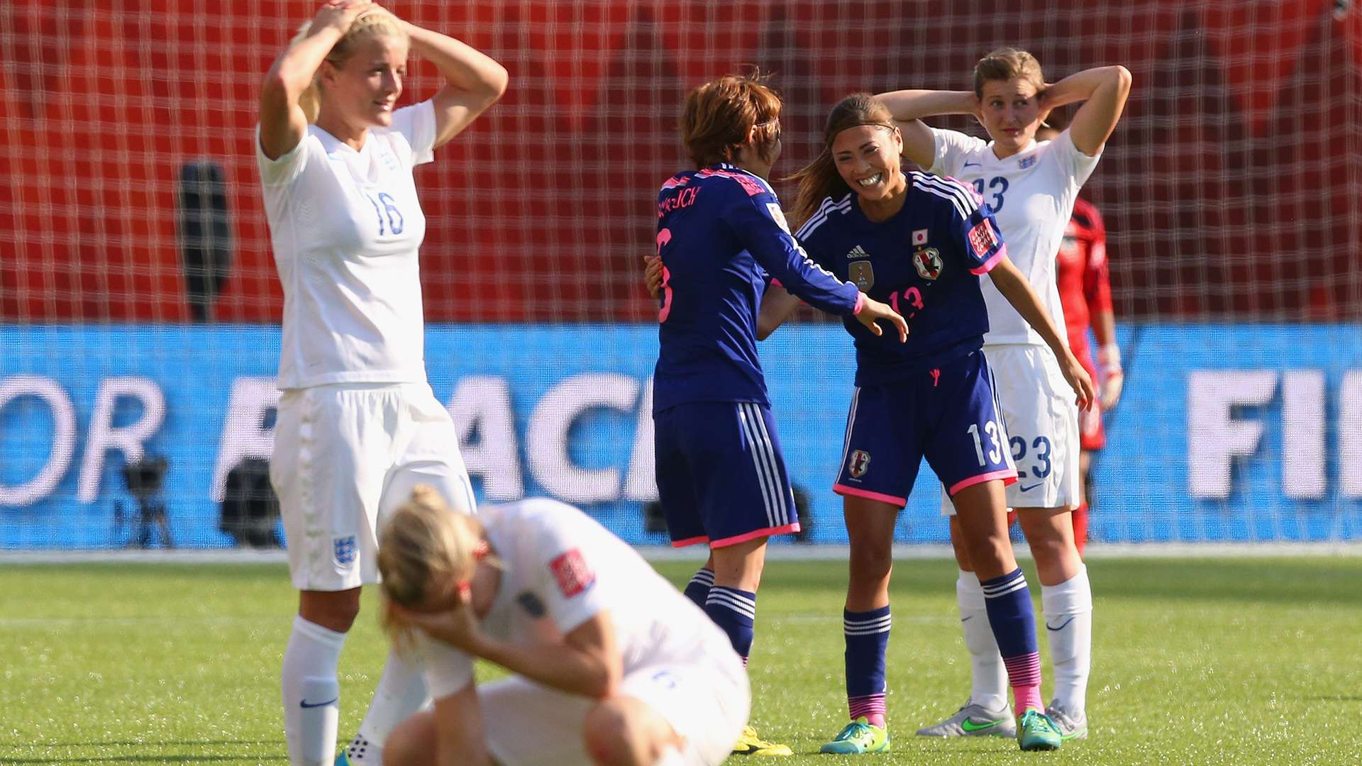 England Japan 2015 Women's World Cup