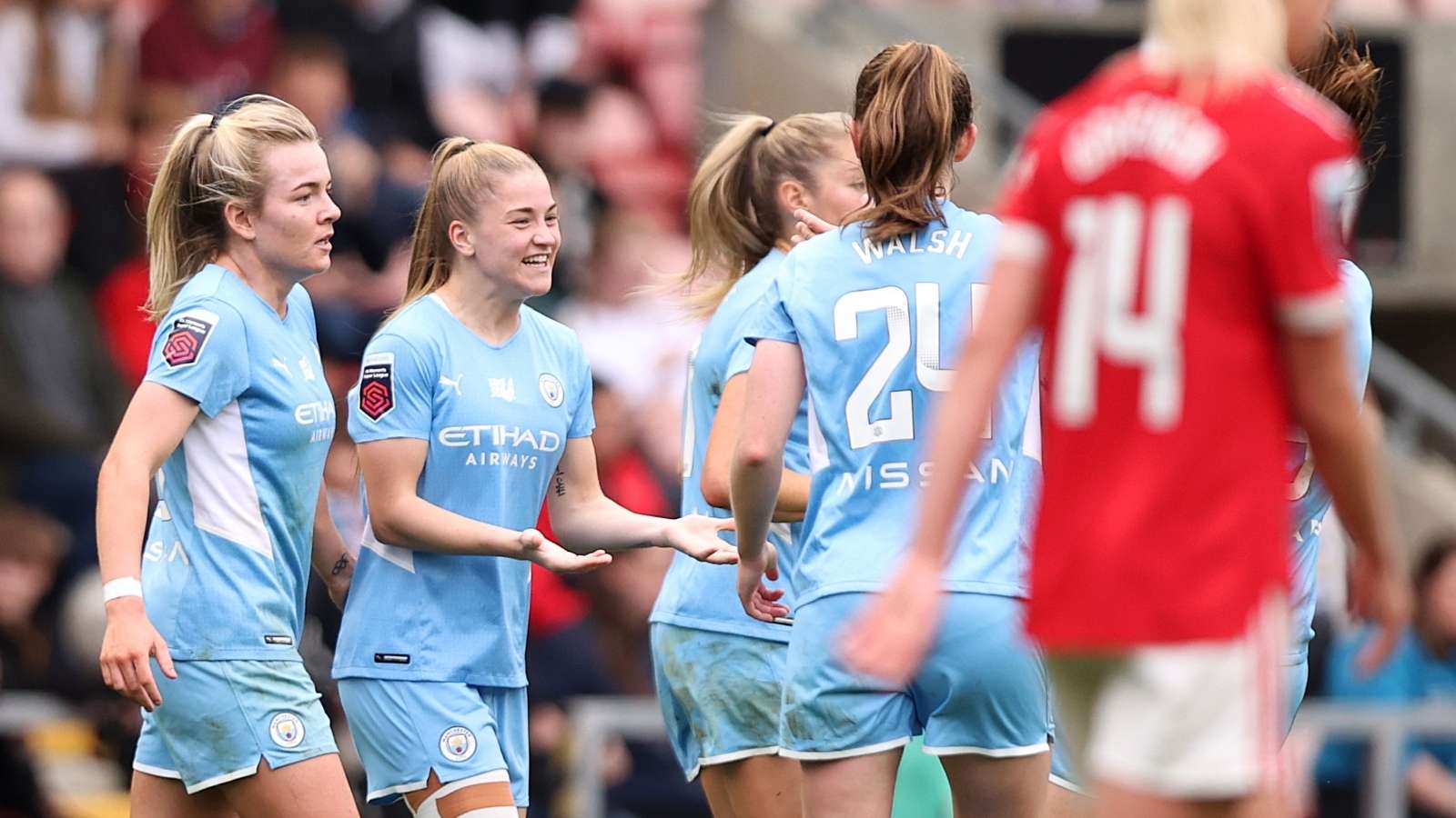 Lauren Hemp Jess Park Manchester City Women 2021-22