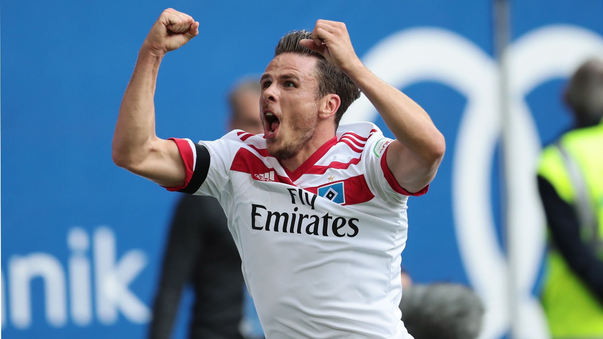 Nicolai Müller Hamburger SV 19082017