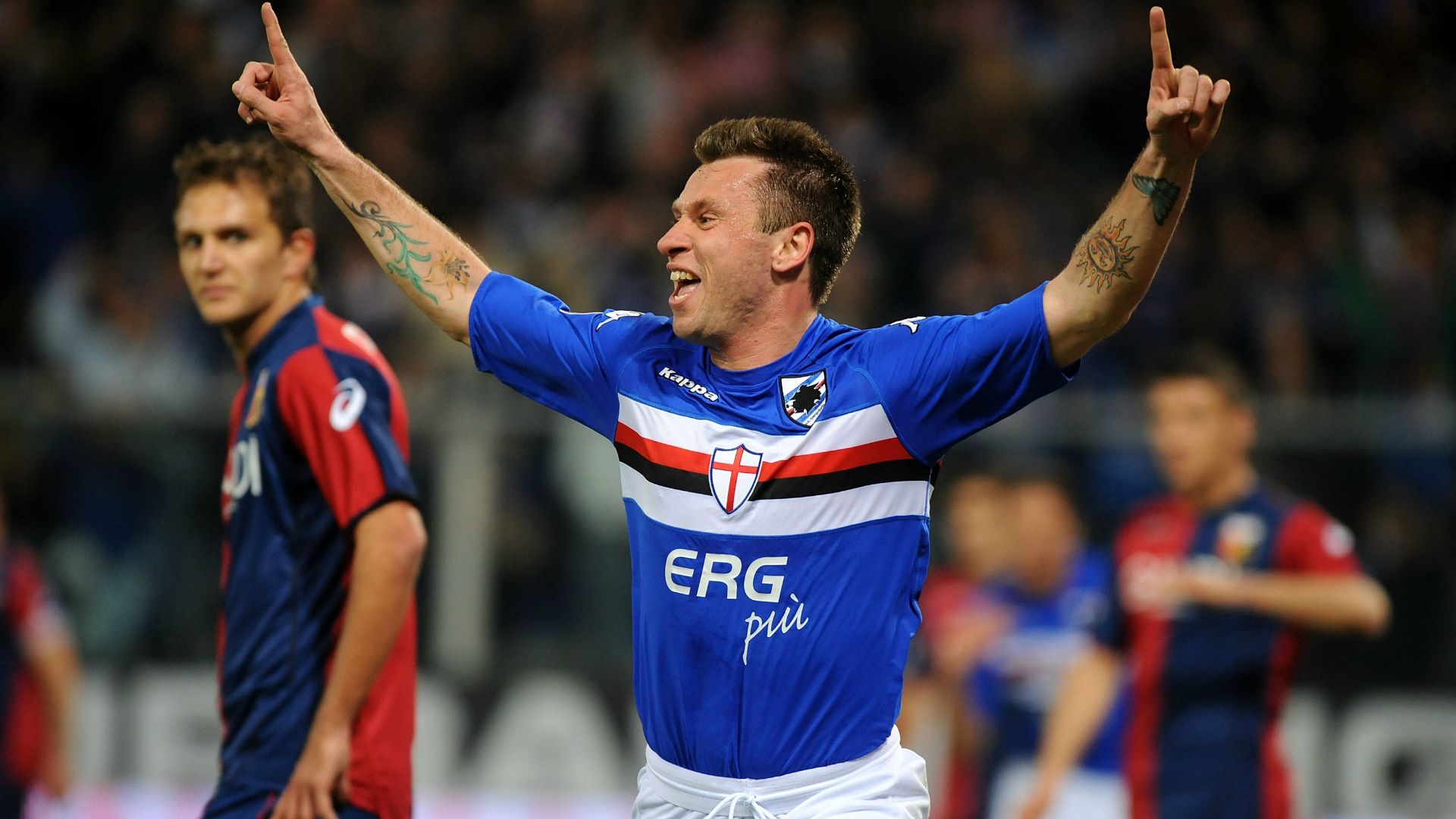Antonio Cassano Sampdoria Genoa