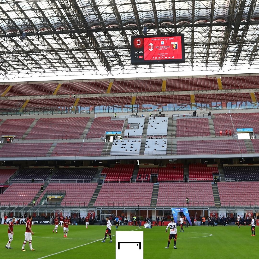 AC Milan San Siro pandemic 2020 GFX