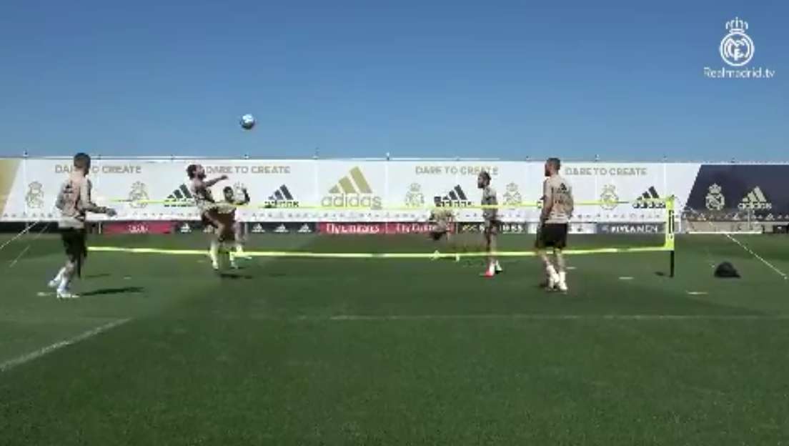 Real Madrid training 2020