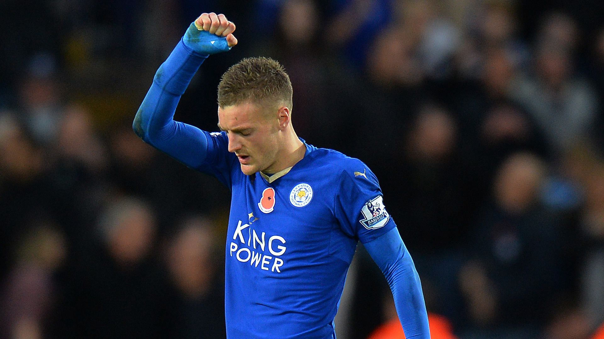 Jamie Vardy Leicester City 11072015