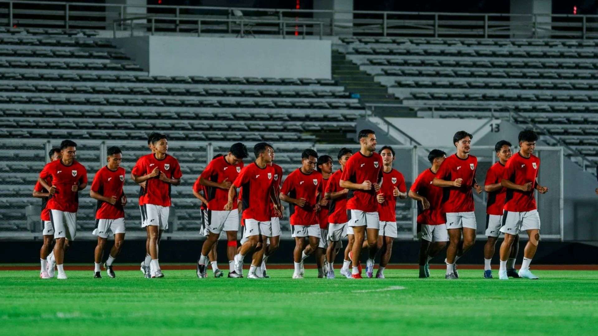 Latihan timnas Indonesia U-23 - Piala AFF U-23 3035