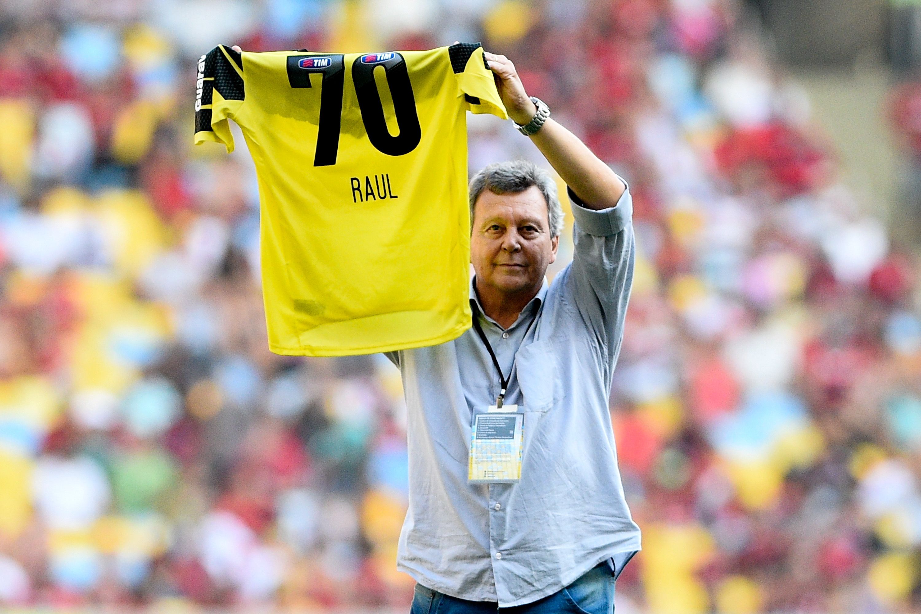Raul Plassmann Homenagem 70 anos Cruzeiro Flamengo 2014