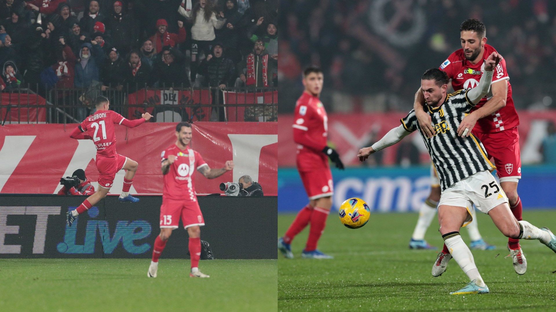 Carboni Gagliardini Monza Juventus 2023 2024