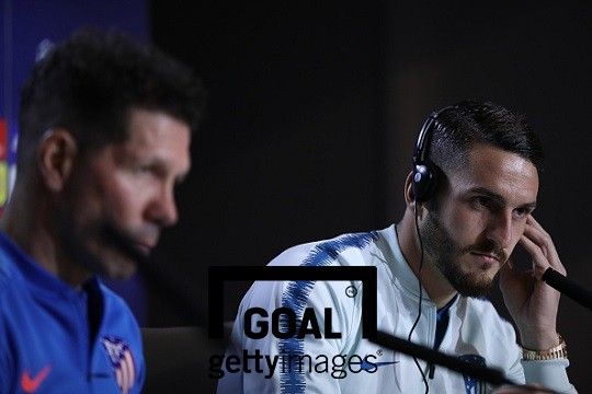 아틀레티코 마드리드의 시메오네 감독(좌)과 미드필더 코케(우). 사진=게티이미지