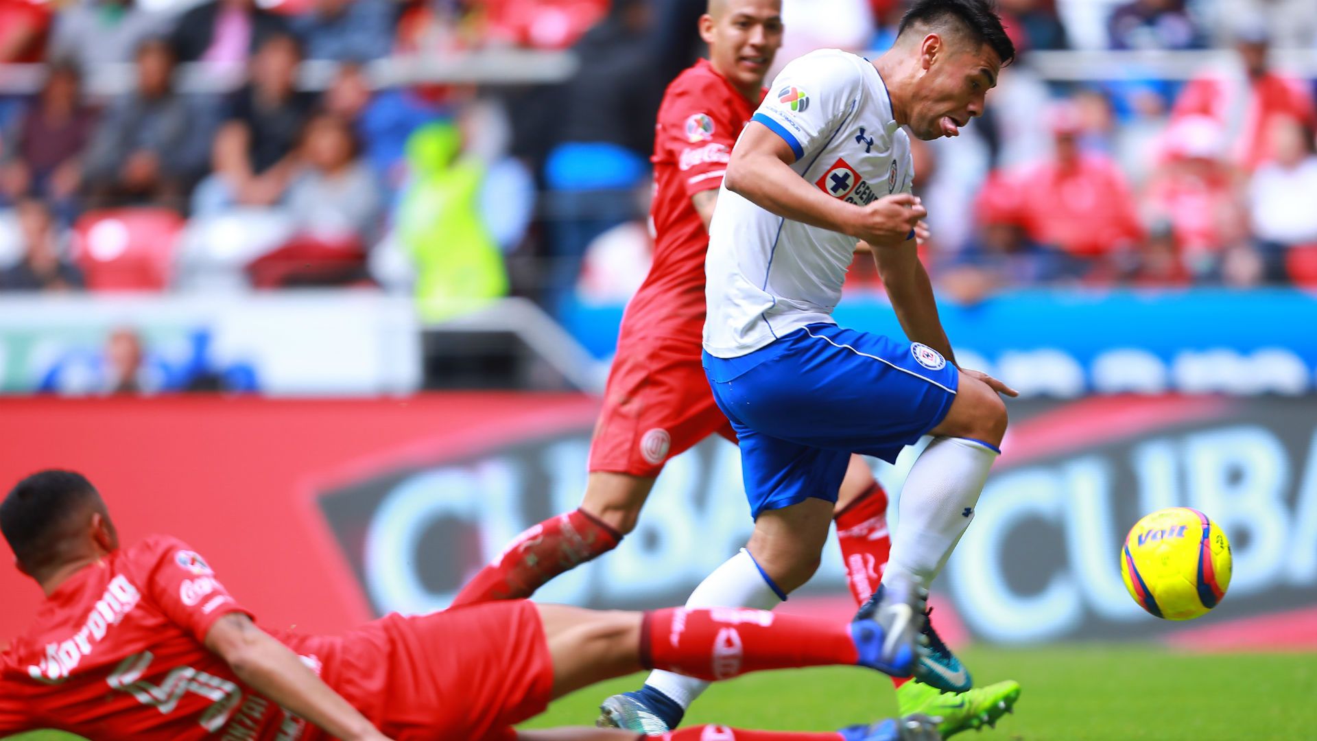 cruz azul toluca j4 cla18 jugada