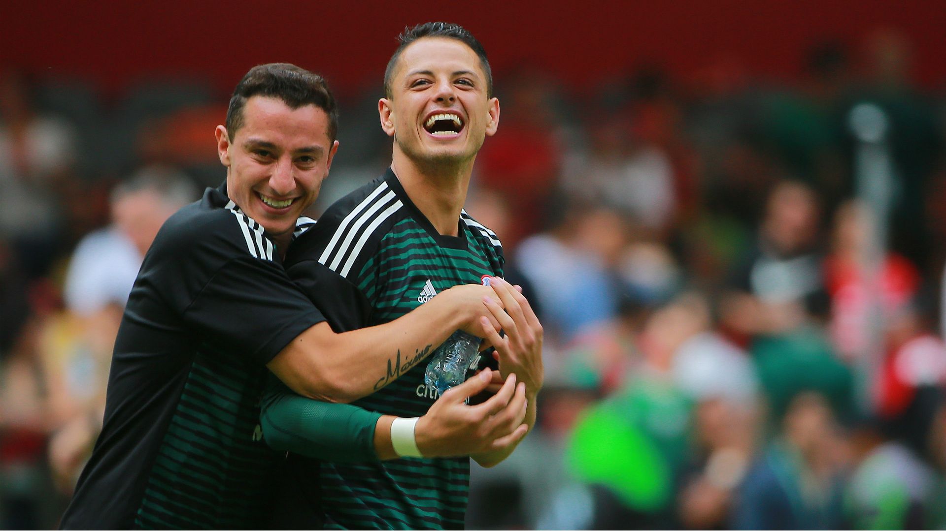 Andres Guardado Javier Chicharito Hernandez Mexico