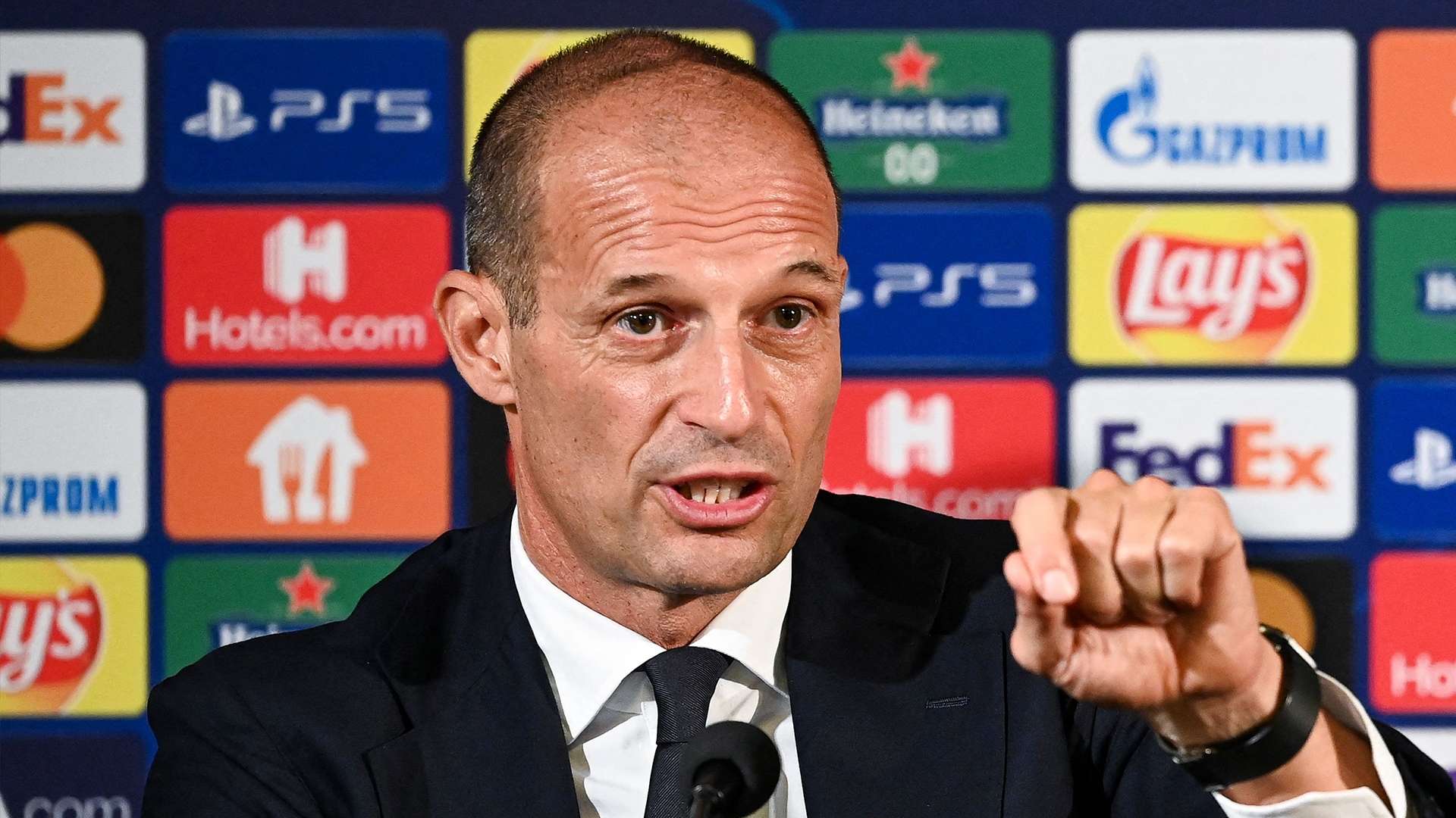 Massimiliano Allegri press Malmo Juventus