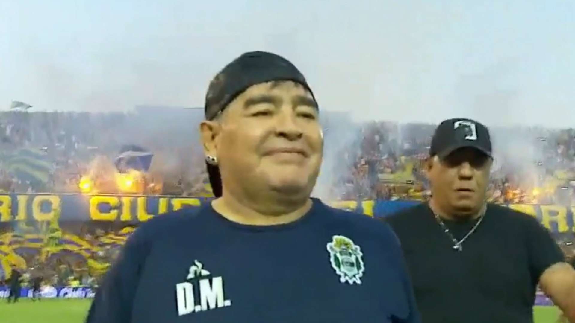 Captura Diego Maradona Rosario Central Gimnasia 15022020