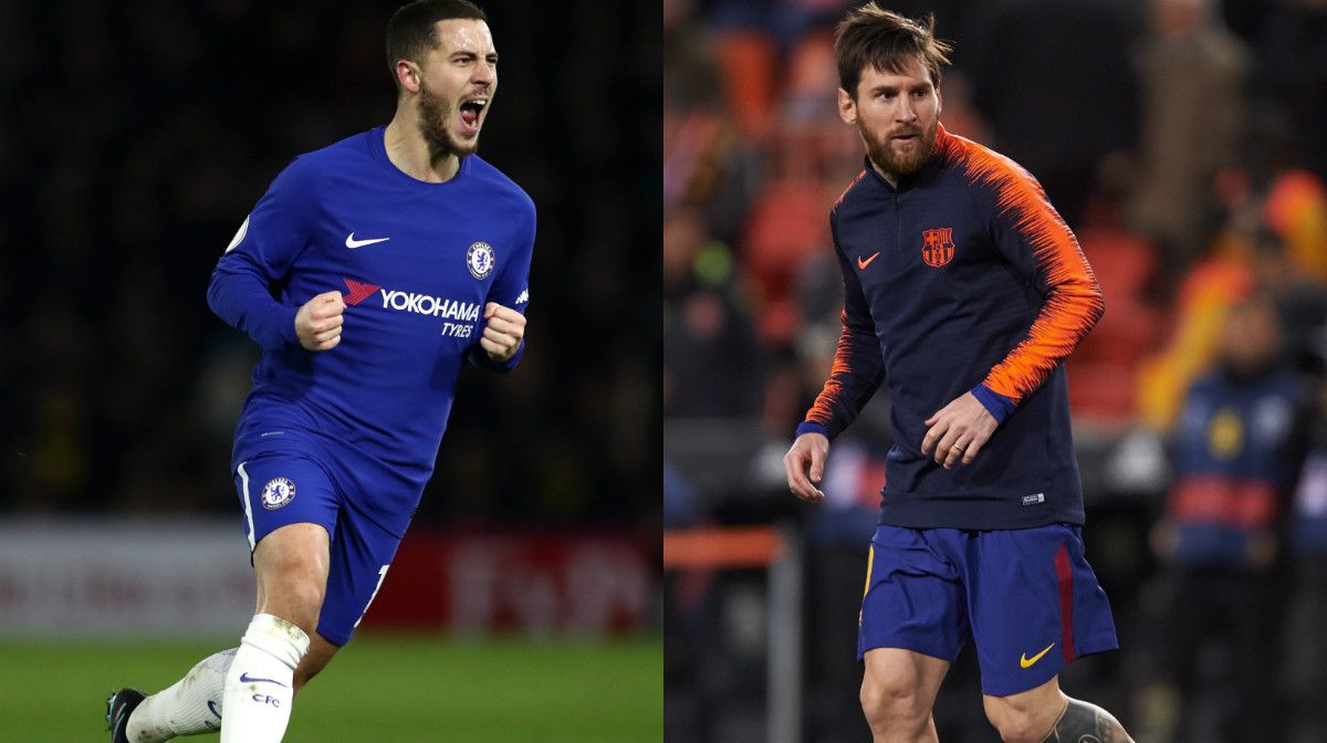 collage Chelsea Barca