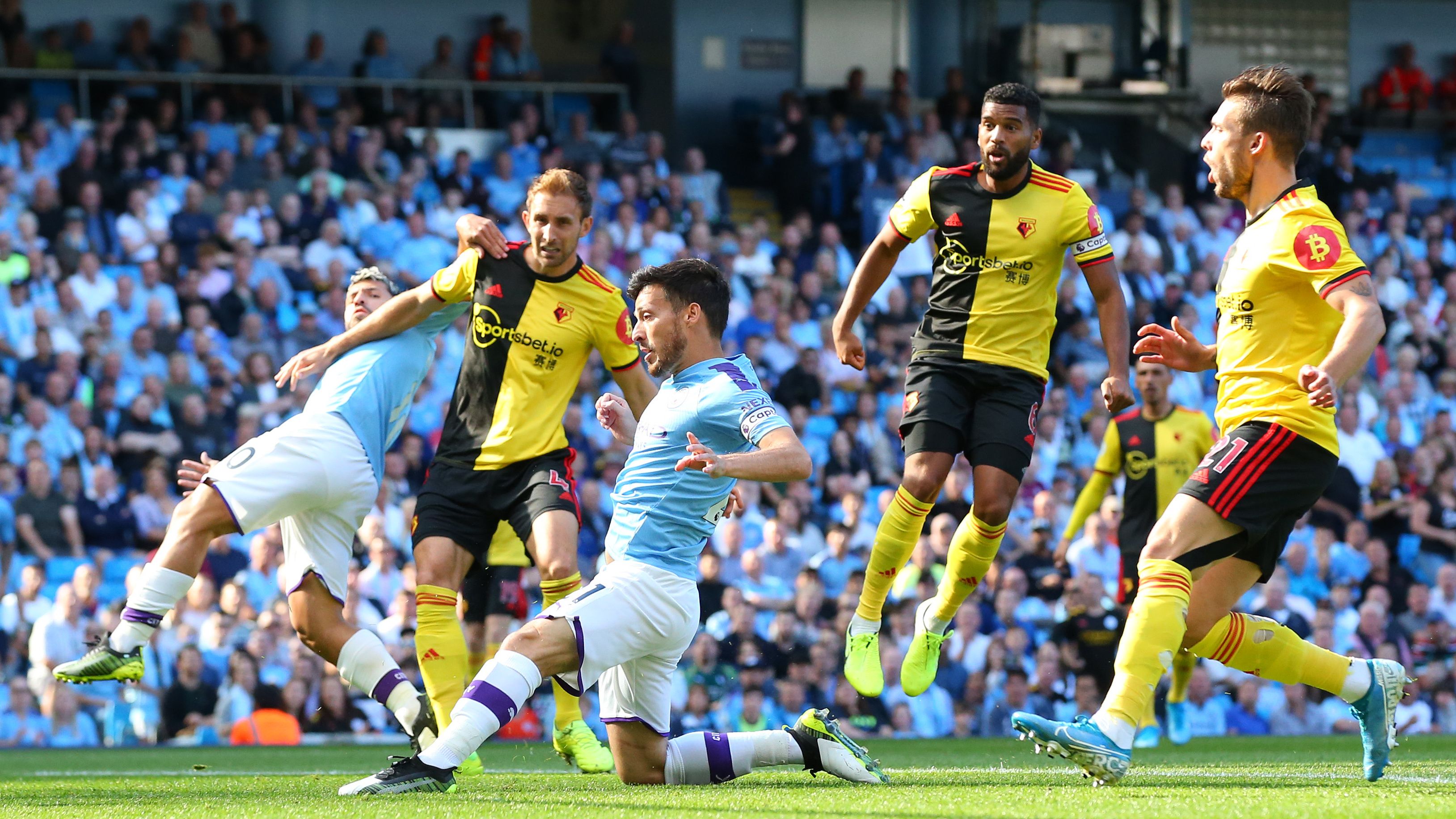 david silva manchester city fc watford 2019 21092019