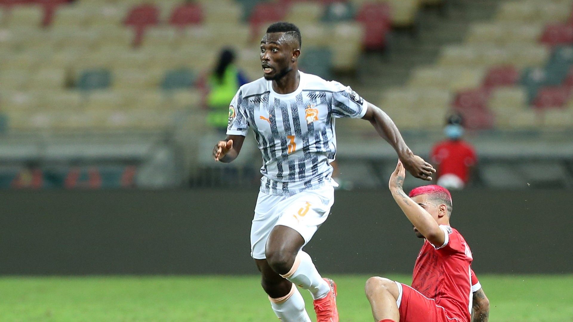 Ghislain Konan of Ivory Coast Afcon 2021.