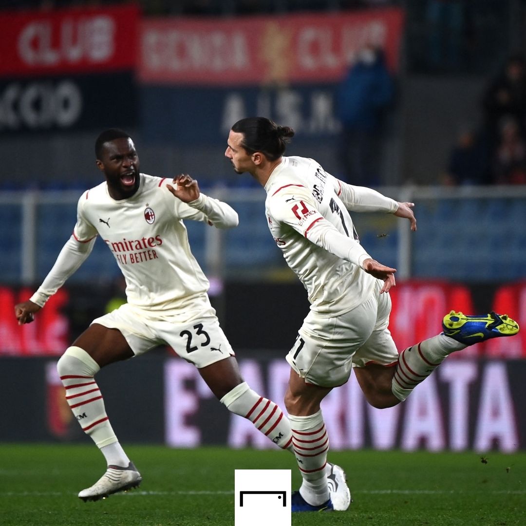 Zlatan Ibrahimovic Fikayo Tomori AC Milan GFX