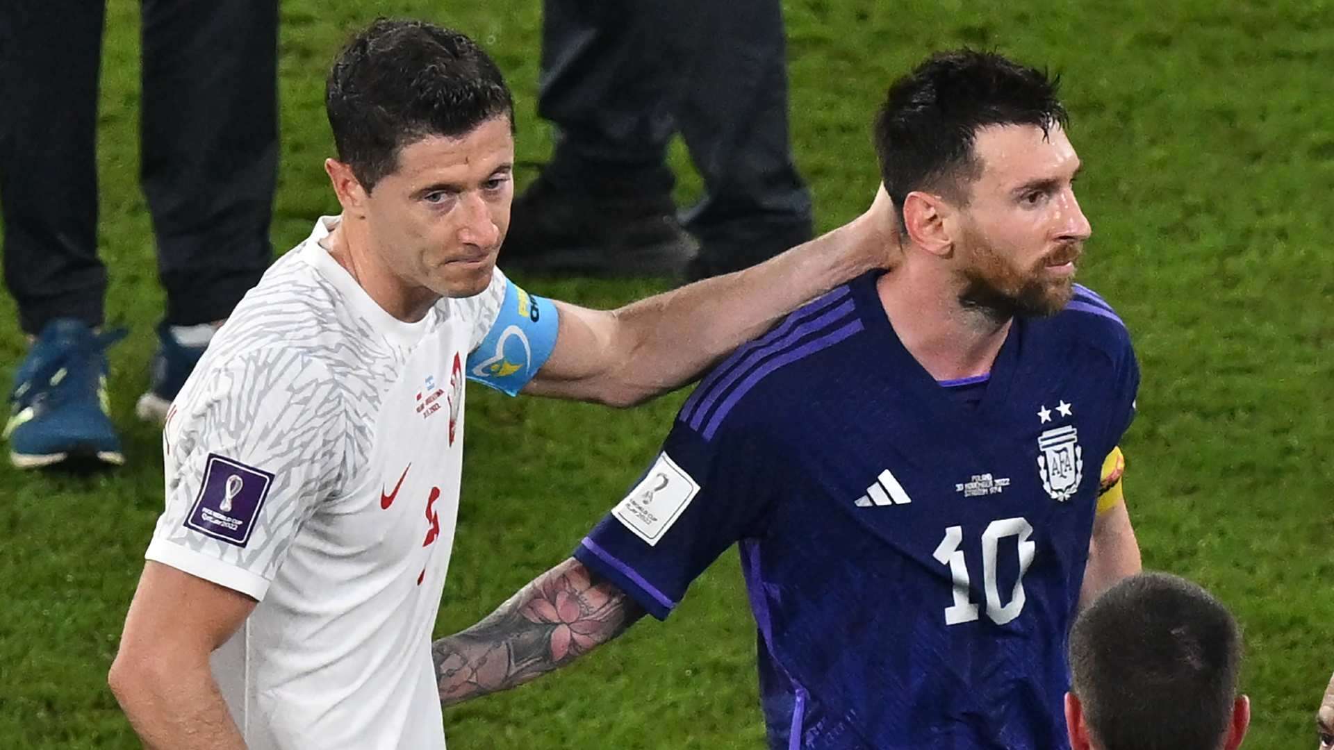 20221225 Robert Lewandowski Lionel Messi