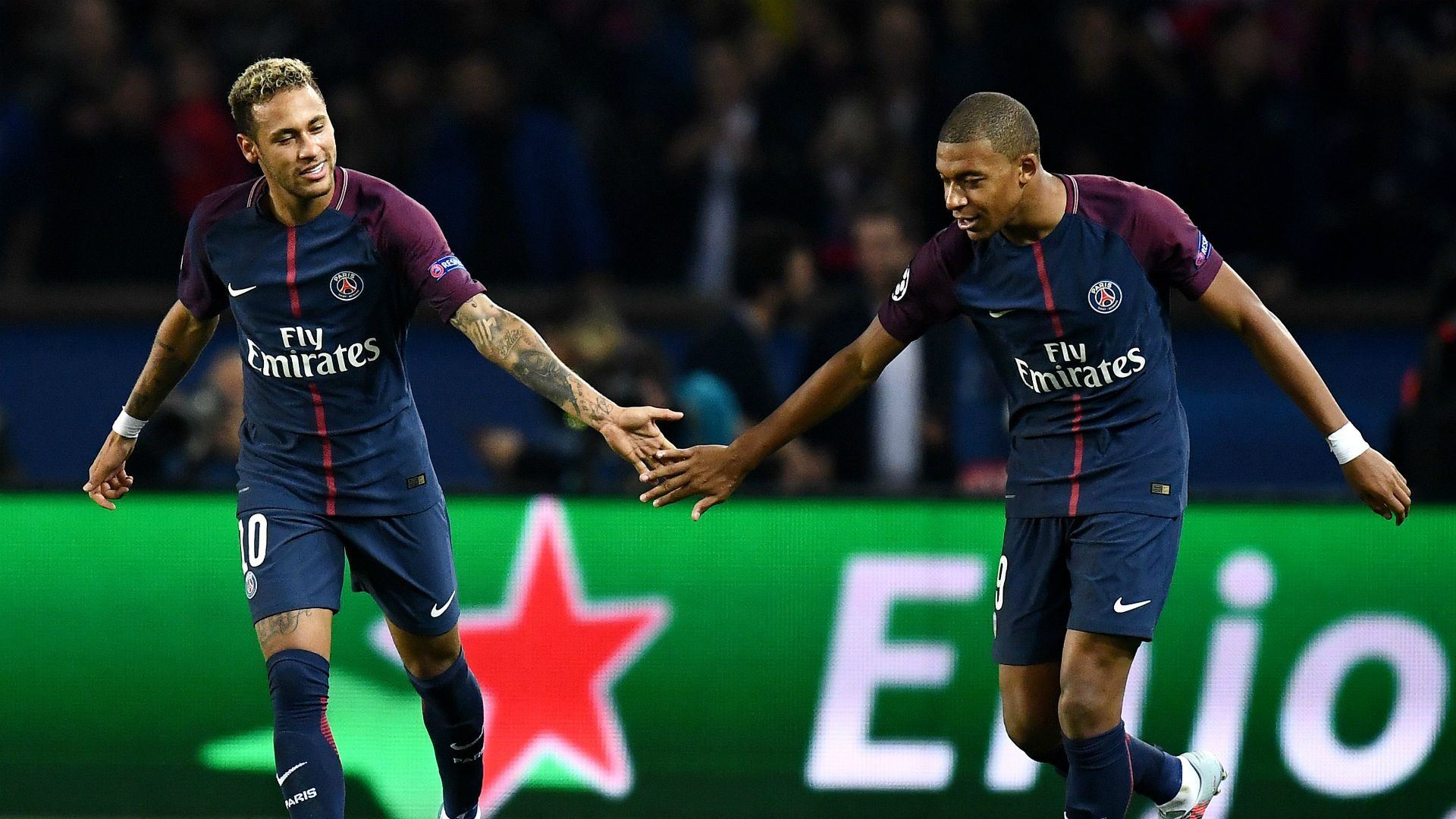 Kylian Mbappe Neymar PSG