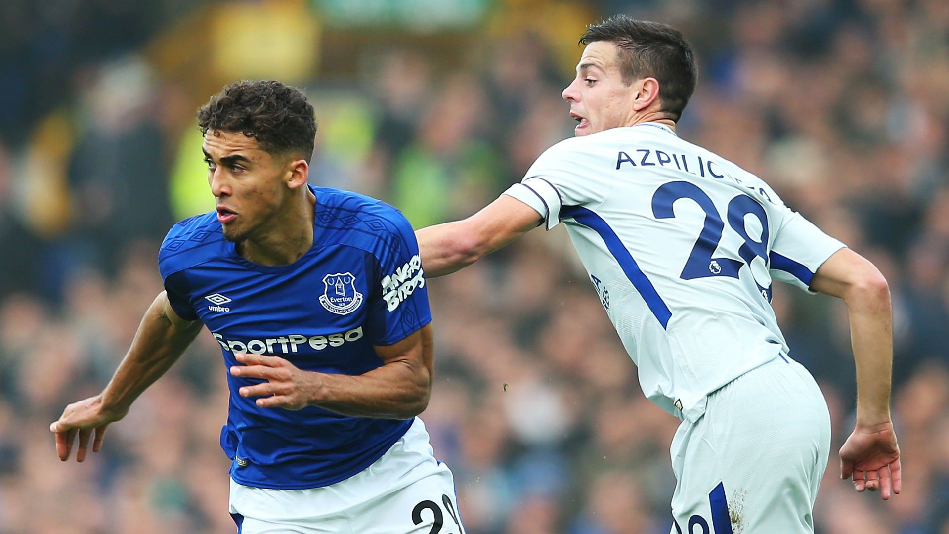 Dominic Calvert-Lewin Everton Cesar Azpilicueta Chelsea