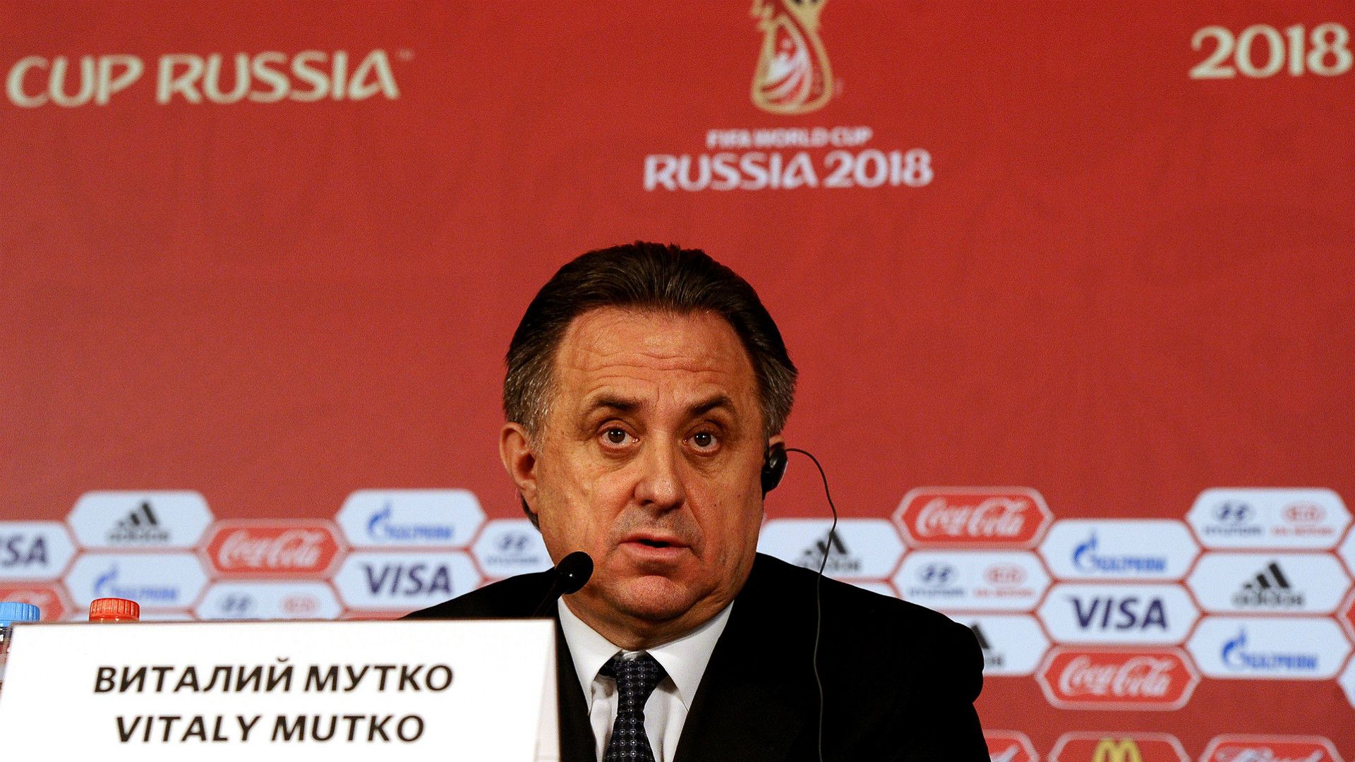 Vitaly Mutko Sports Minister Russia World Cup 2018 Press Conference 02152015
